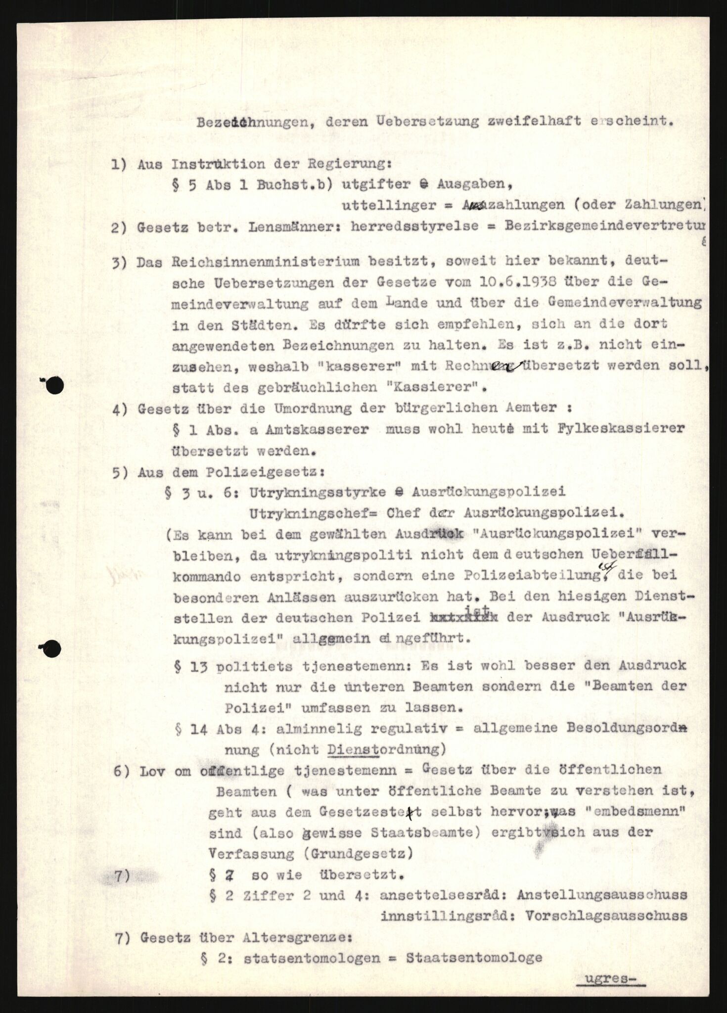 Forsvarets Overkommando. 2 kontor. Arkiv 11.4. Spredte tyske arkivsaker, AV/RA-RAFA-7031/D/Dar/Darb/L0013: Reichskommissariat - Hauptabteilung Vervaltung, 1917-1942, p. 1616