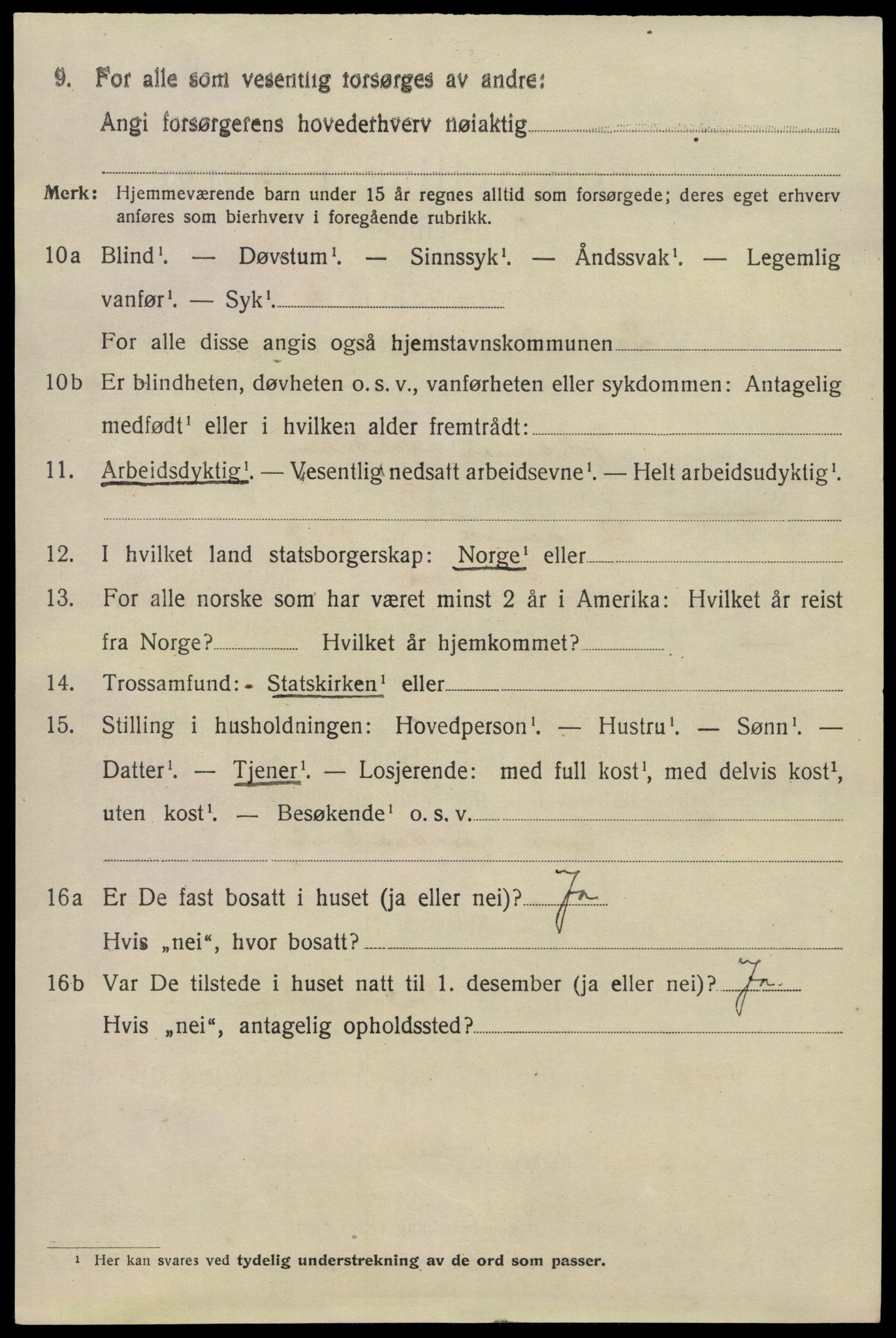 SAKO, 1920 census for Sauherad, 1920, p. 5078