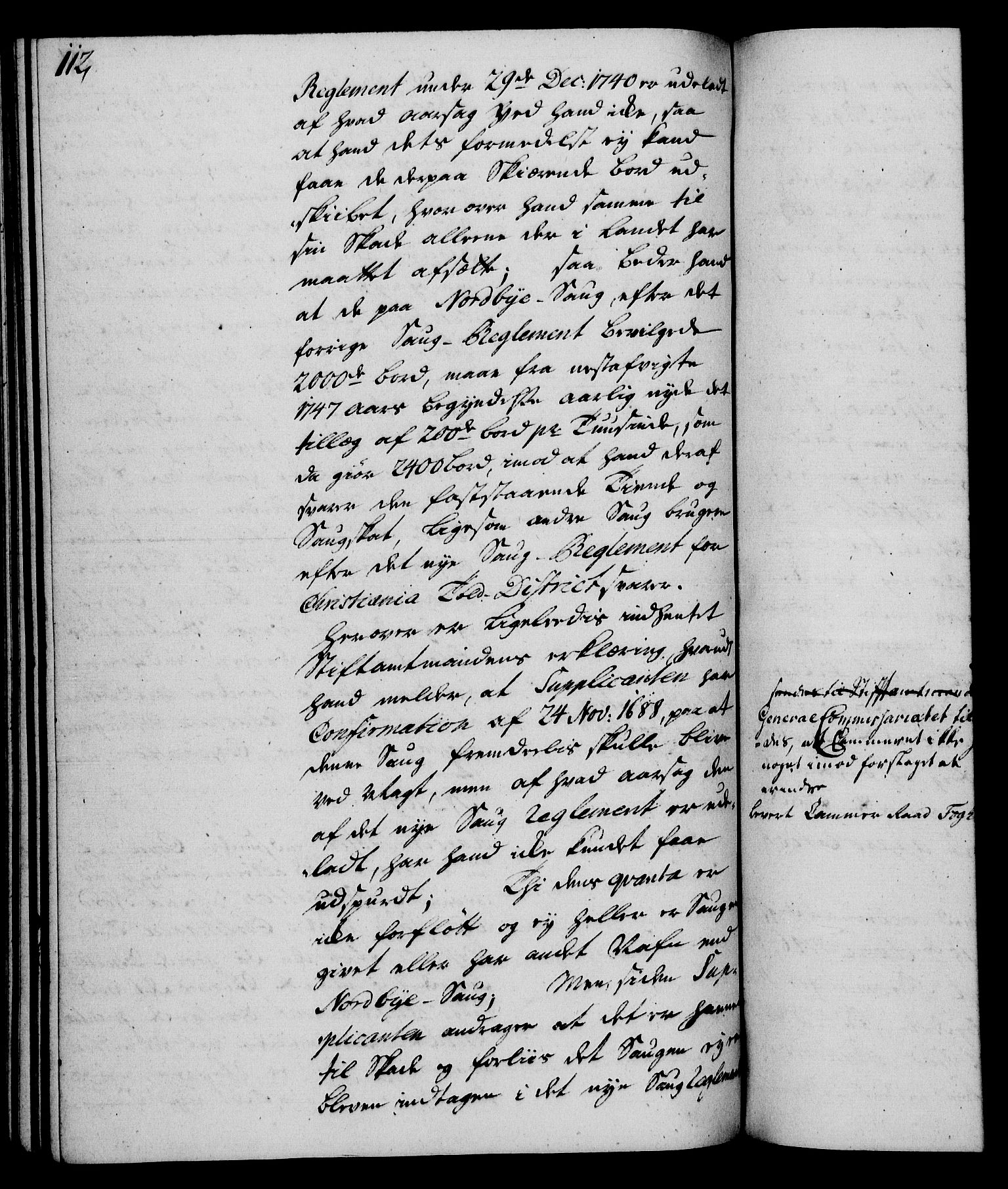 Rentekammeret, Kammerkanselliet, RA/EA-3111/G/Gh/Gha/L0029: Norsk ekstraktmemorialprotokoll (merket RK 53.74), 1748-1749, p. 112