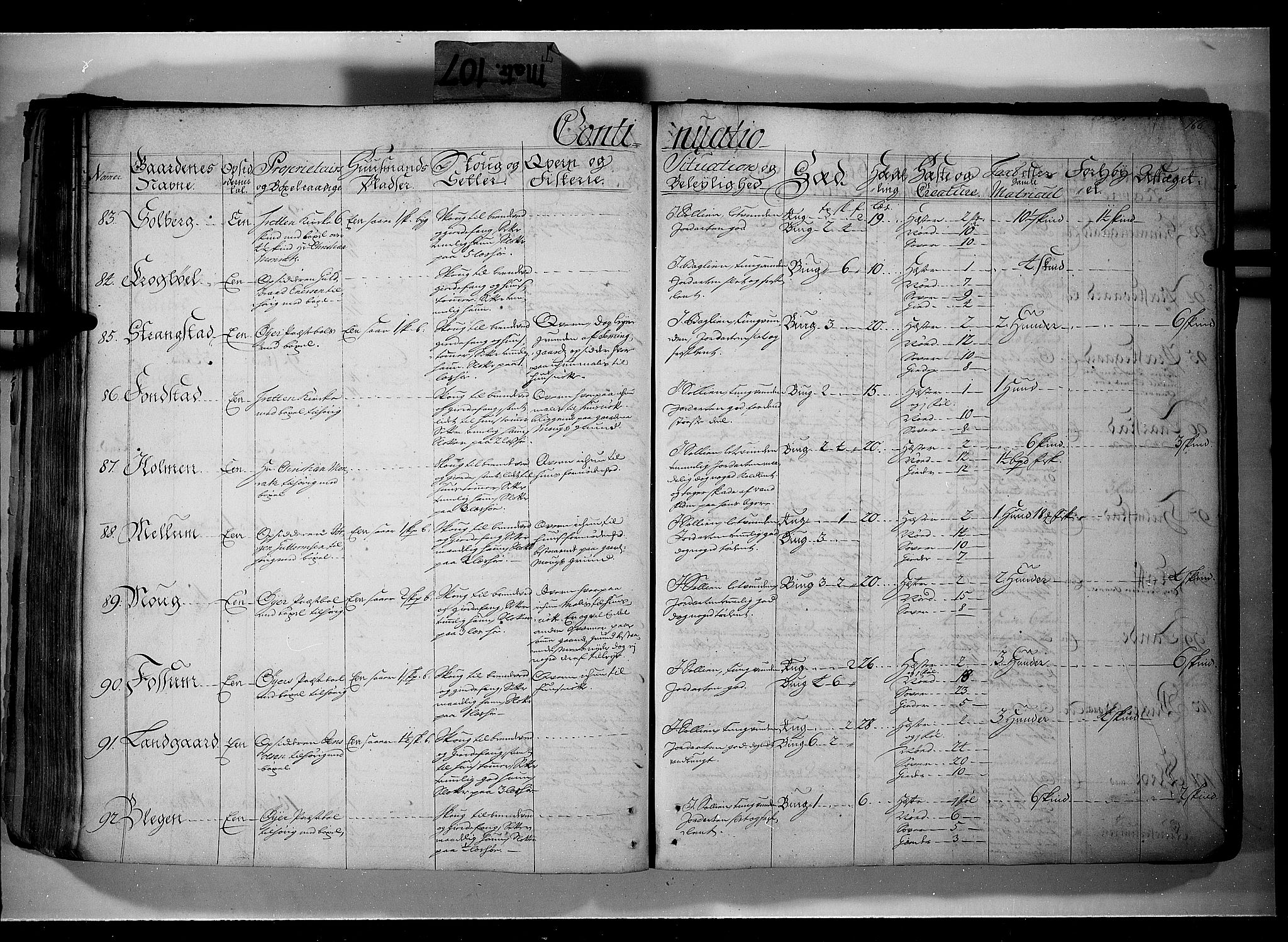 Rentekammeret inntil 1814, Realistisk ordnet avdeling, AV/RA-EA-4070/N/Nb/Nbf/L0107: Gudbrandsdalen eksaminasjonsprotokoll, 1723, p. 165b-166a