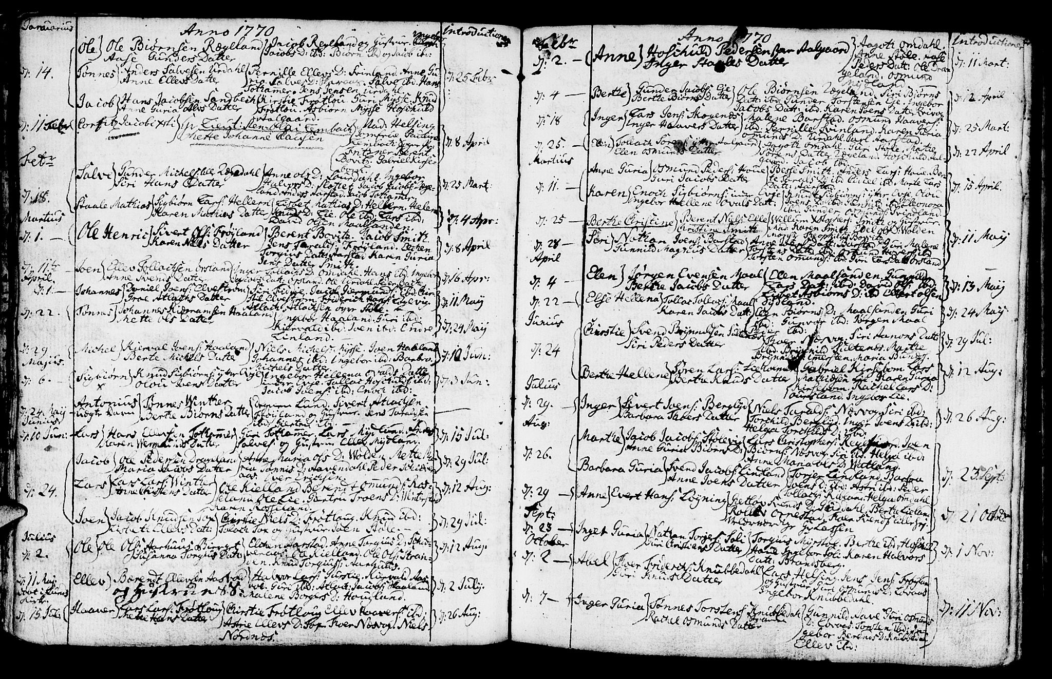 Sokndal sokneprestkontor, AV/SAST-A-101808: Parish register (official) no. A 4, 1762-1811