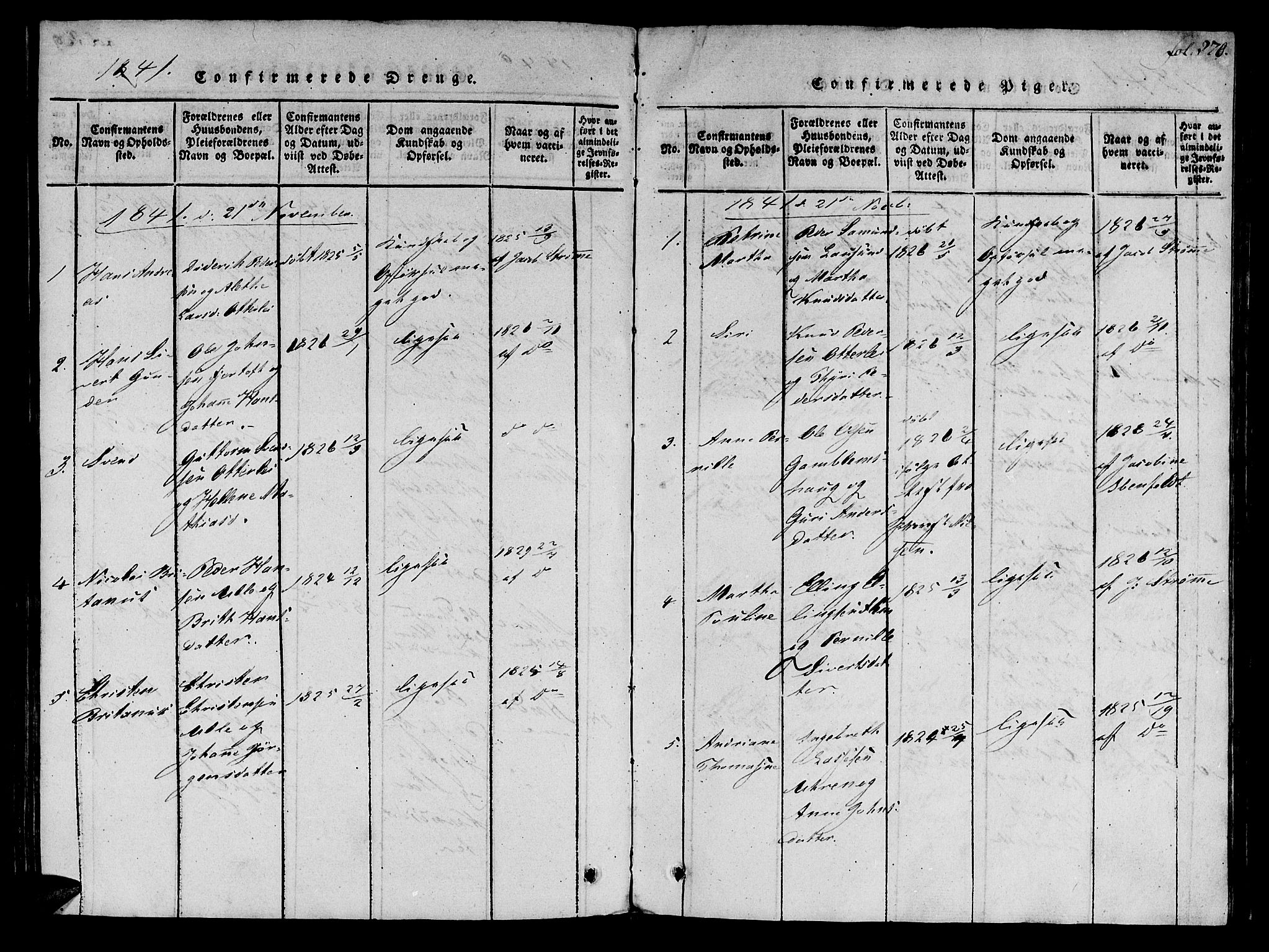 Ministerialprotokoller, klokkerbøker og fødselsregistre - Møre og Romsdal, AV/SAT-A-1454/536/L0495: Parish register (official) no. 536A04, 1818-1847, p. 270