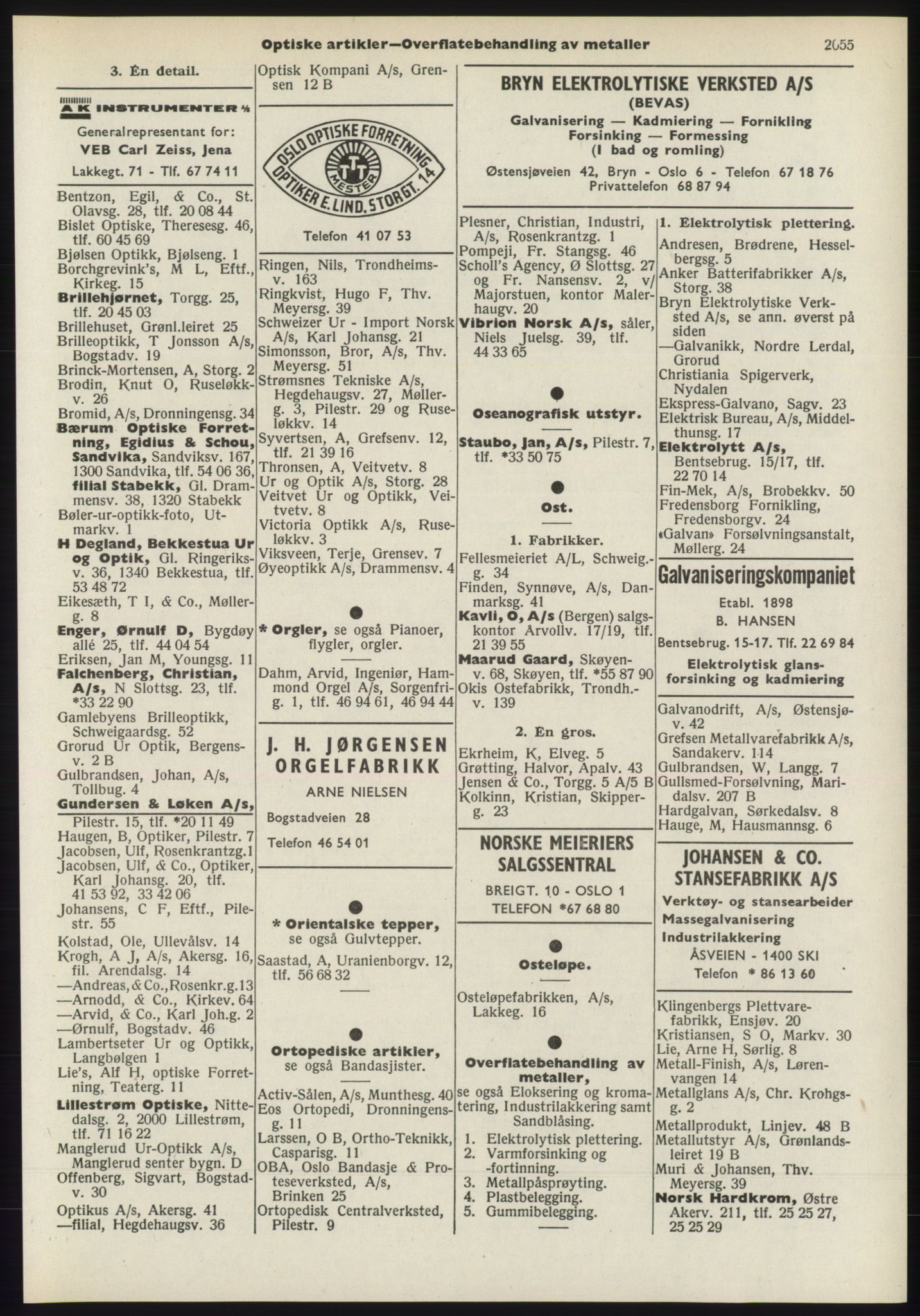 Kristiania/Oslo adressebok, PUBL/-, 1970-1971, p. 2055