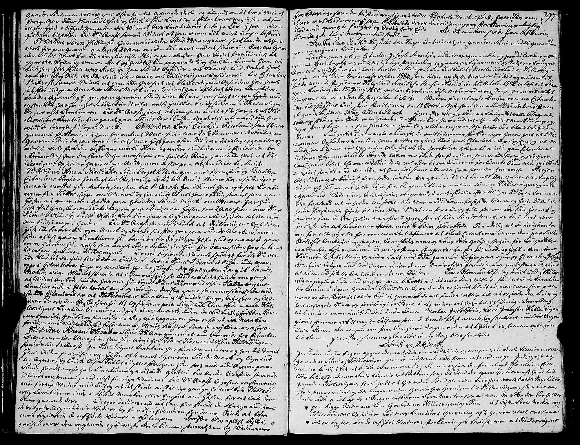 Helgeland sorenskriveri, SAT/A-0004/1/1A/L0035: Tingbok 25B, 1795-1800, p. 296b-297a