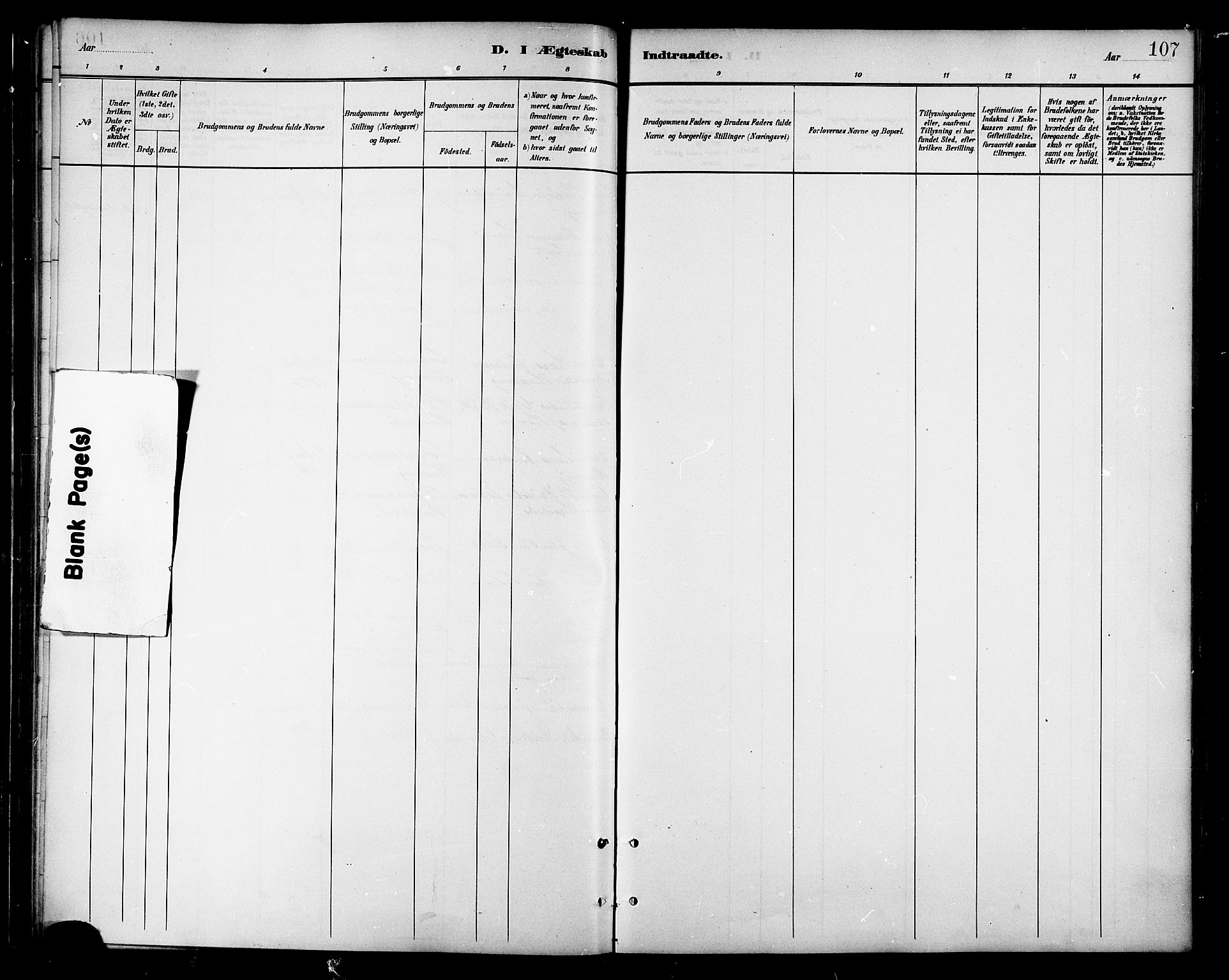 Ministerialprotokoller, klokkerbøker og fødselsregistre - Nordland, AV/SAT-A-1459/865/L0924: Parish register (official) no. 865A02, 1885-1896, p. 107