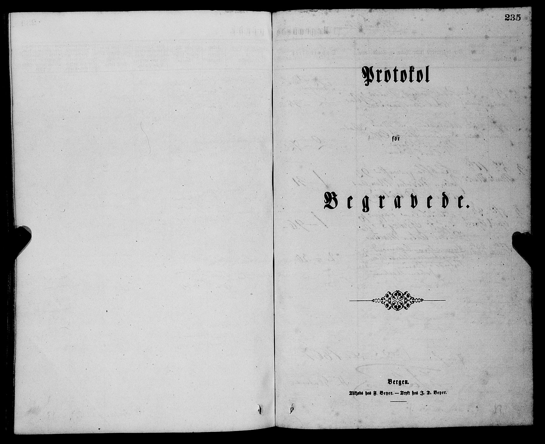 Sandviken Sokneprestembete, SAB/A-77601/H/Ha/L0001: Parish register (official) no. A 1, 1867-1877, p. 235