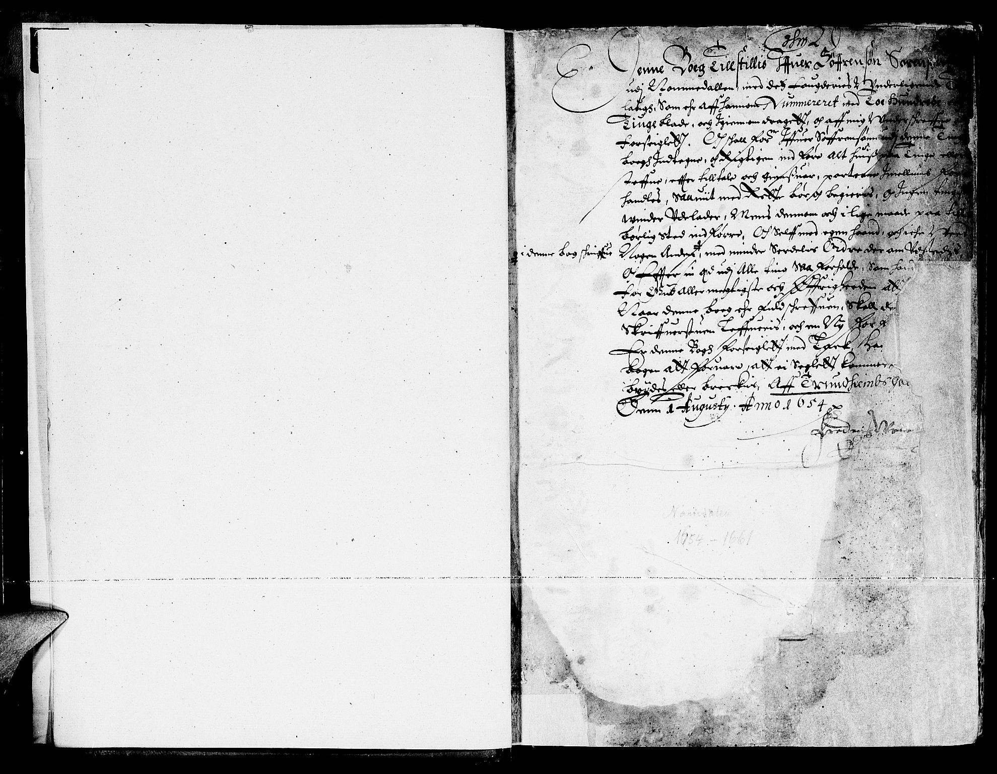 Namdal sorenskriveri, SAT/A-4133/1/1/1A/L0001: Tingbok, 1654-1661, p. 1b-2a