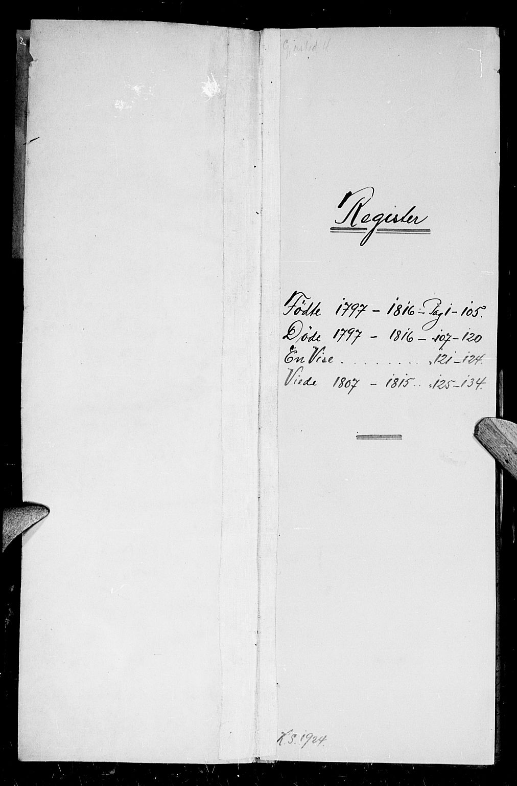 Gjerstad sokneprestkontor, SAK/1111-0014/F/Fb/Fba/L0001: Parish register (copy) no. B 1, 1797-1816