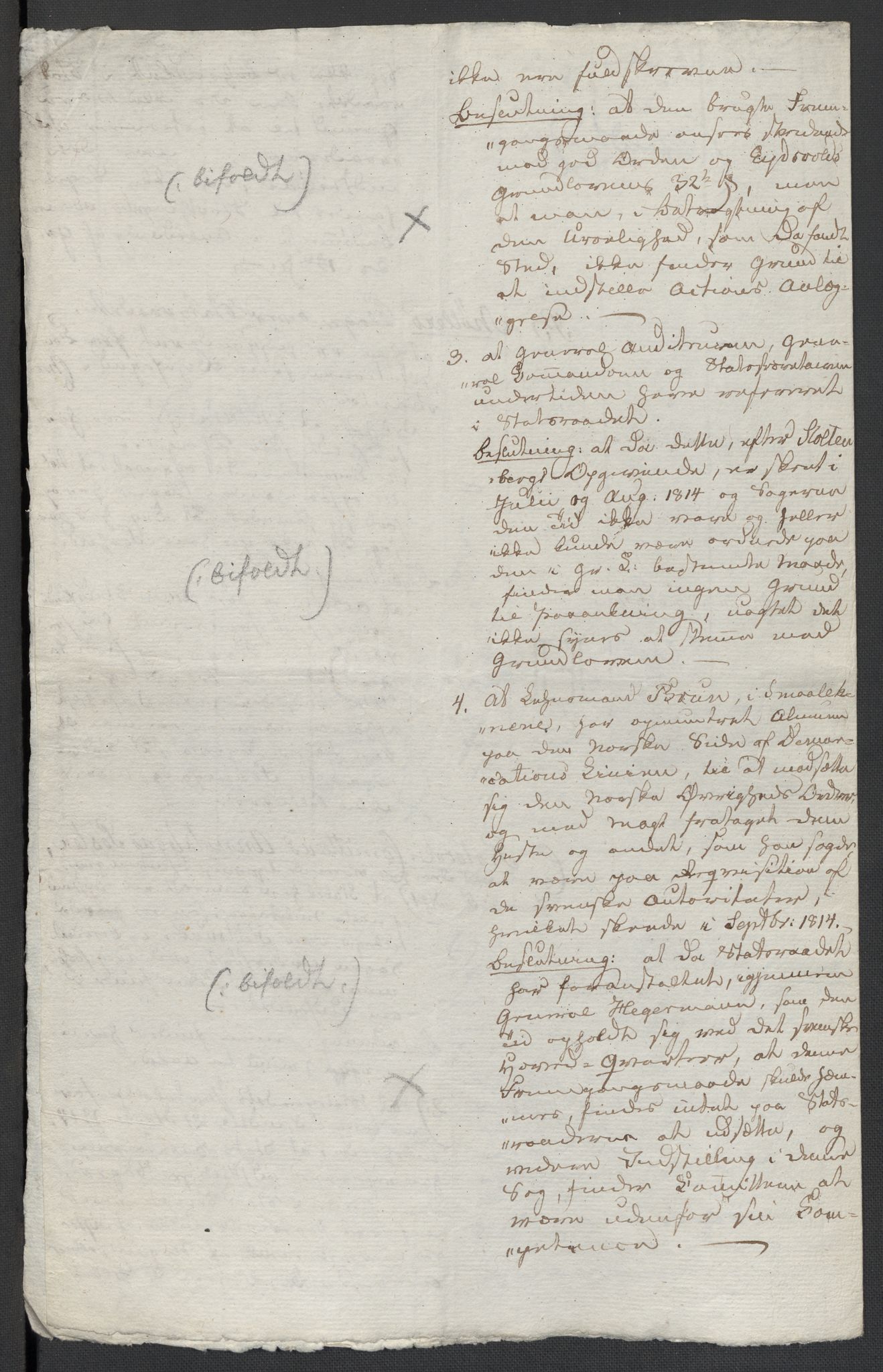Christie, Wilhelm Frimann Koren, AV/RA-PA-0014/F/L0005: Christies dokumenter fra Stortinget, 1815-1816, p. 245