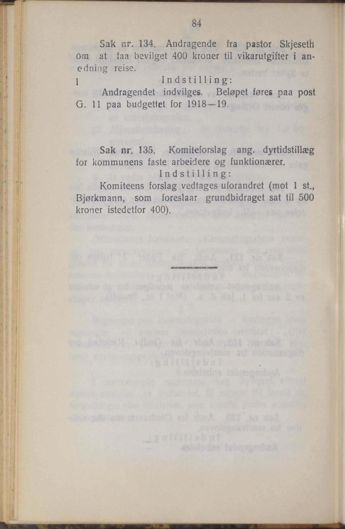 Narvik kommune. Formannskap , AIN/K-18050.150/A/Ab/L0008: Møtebok, 1918