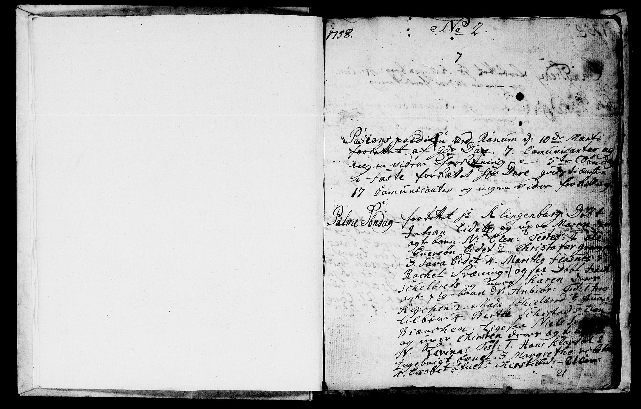 Ministerialprotokoller, klokkerbøker og fødselsregistre - Nord-Trøndelag, SAT/A-1458/764/L0543: Parish register (official) no. 764A03, 1758-1765, p. 2