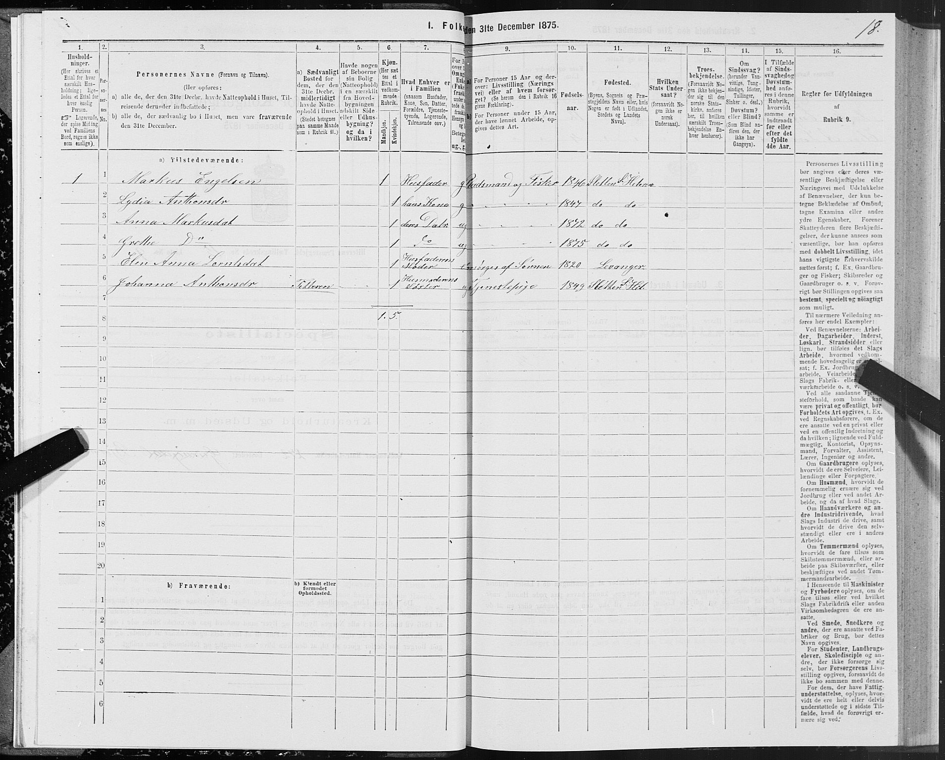 SAT, 1875 census for 1617P Hitra, 1875, p. 8018