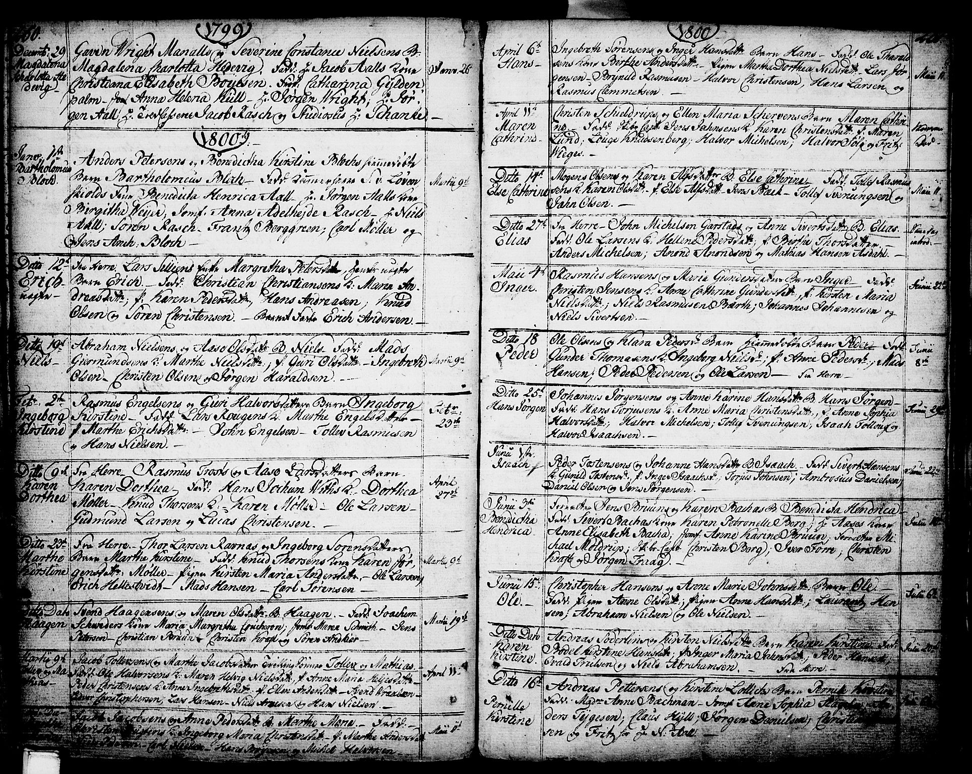Porsgrunn kirkebøker , SAKO/A-104/F/Fa/L0002: Parish register (official) no. 2, 1764-1814, p. 250-251