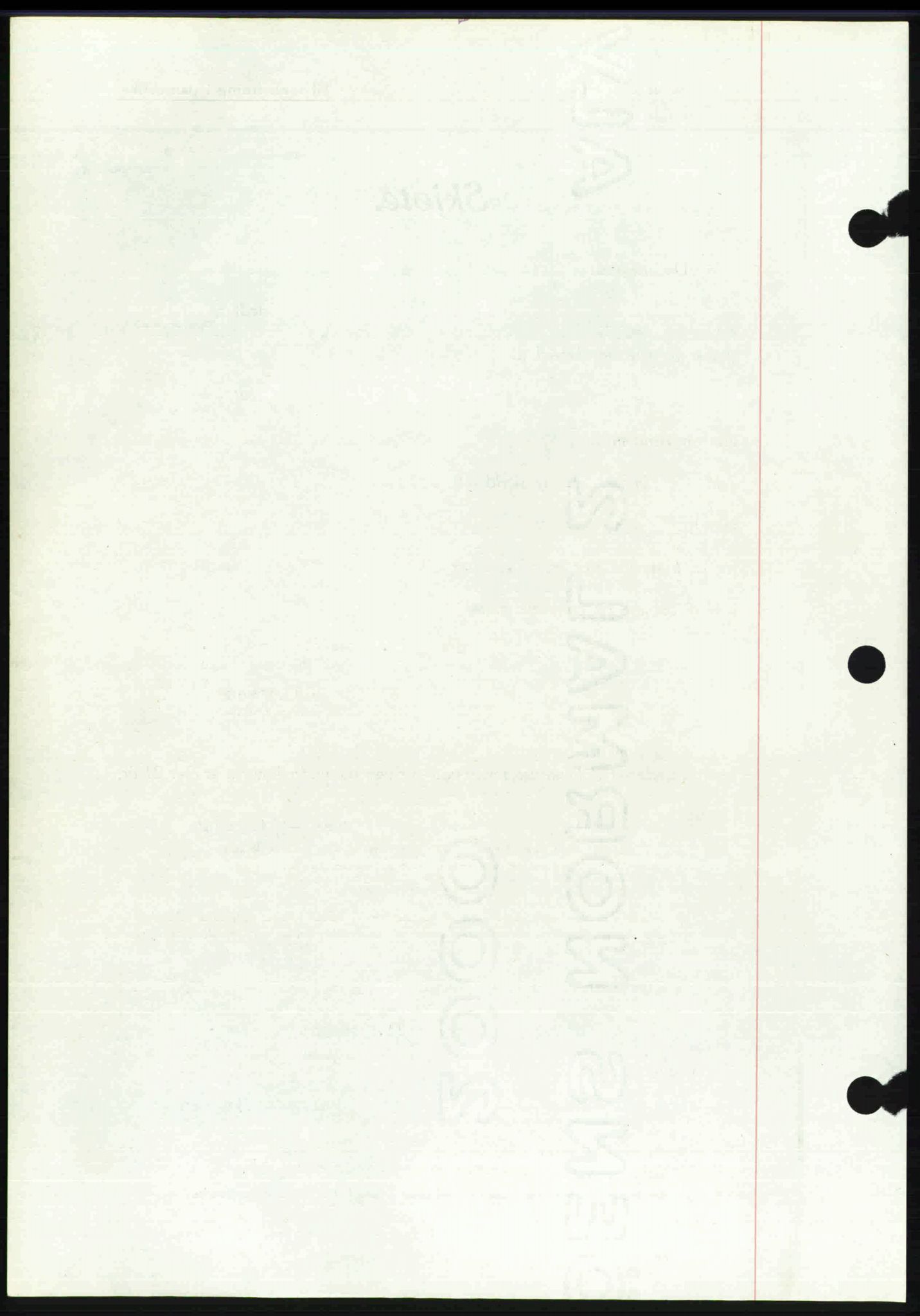 Toten tingrett, SAH/TING-006/H/Hb/Hbc/L0020: Mortgage book no. Hbc-20, 1948-1948, Diary no: : 2707/1948