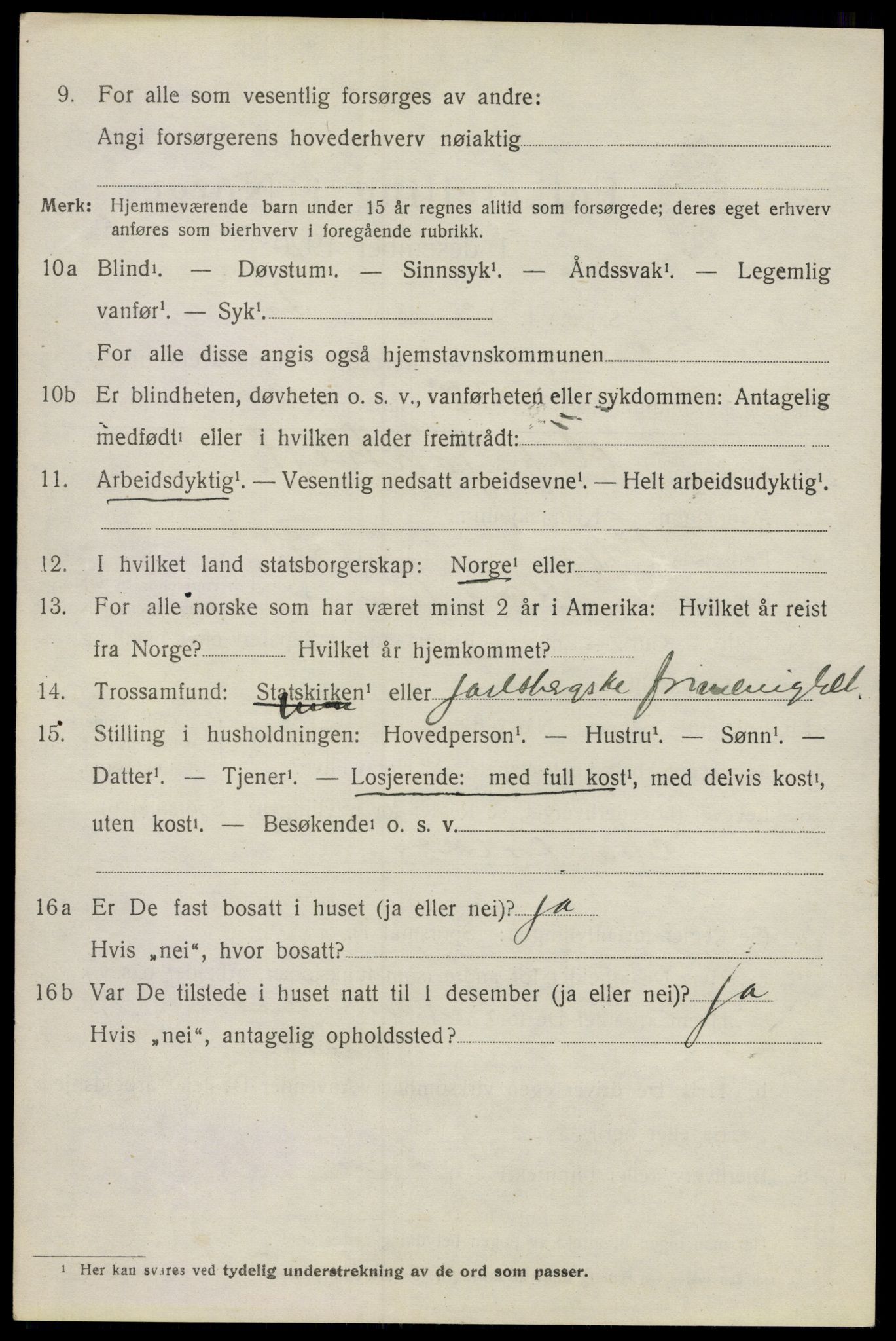 SAO, 1920 census for Moss land district, 1920, p. 7230