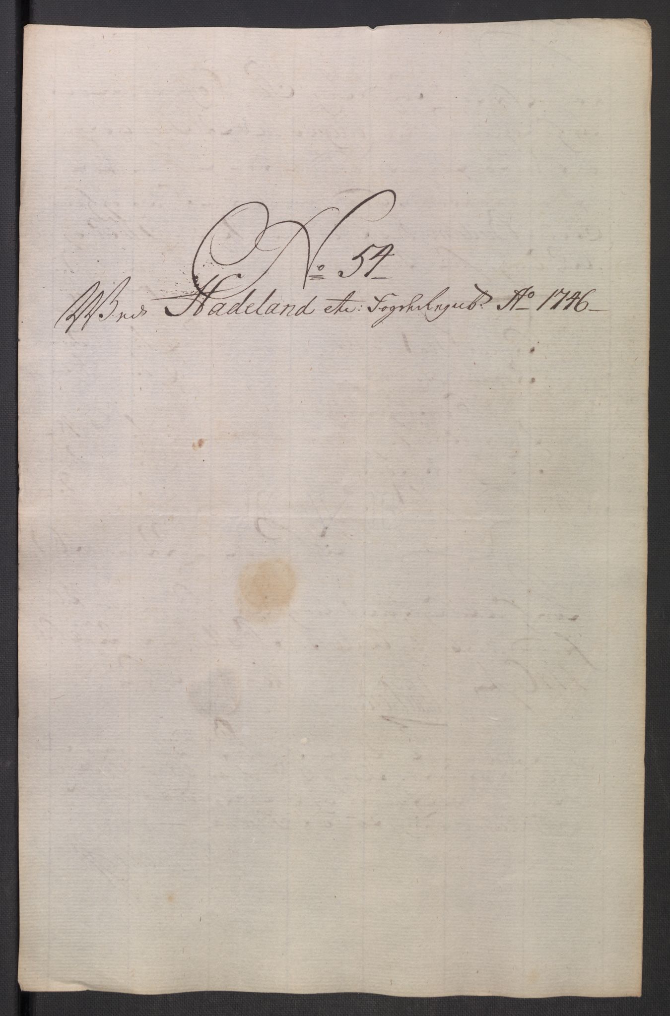 Rentekammeret inntil 1814, Reviderte regnskaper, Fogderegnskap, AV/RA-EA-4092/R18/L1345: Fogderegnskap Hadeland, Toten og Valdres, 1745-1746, p. 510