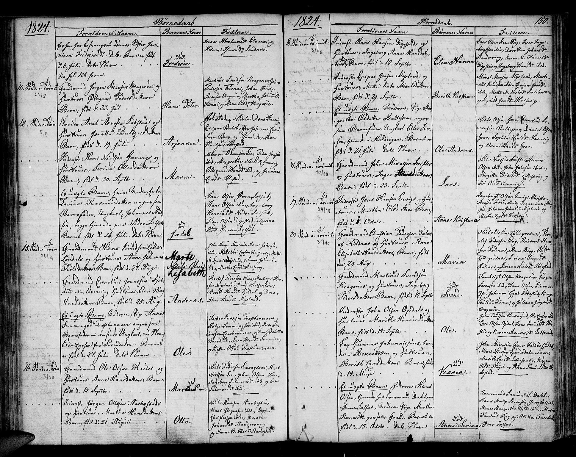 Ibestad sokneprestembete, AV/SATØ-S-0077/H/Ha/Haa/L0004kirke: Parish register (official) no. 4, 1801-1824, p. 150