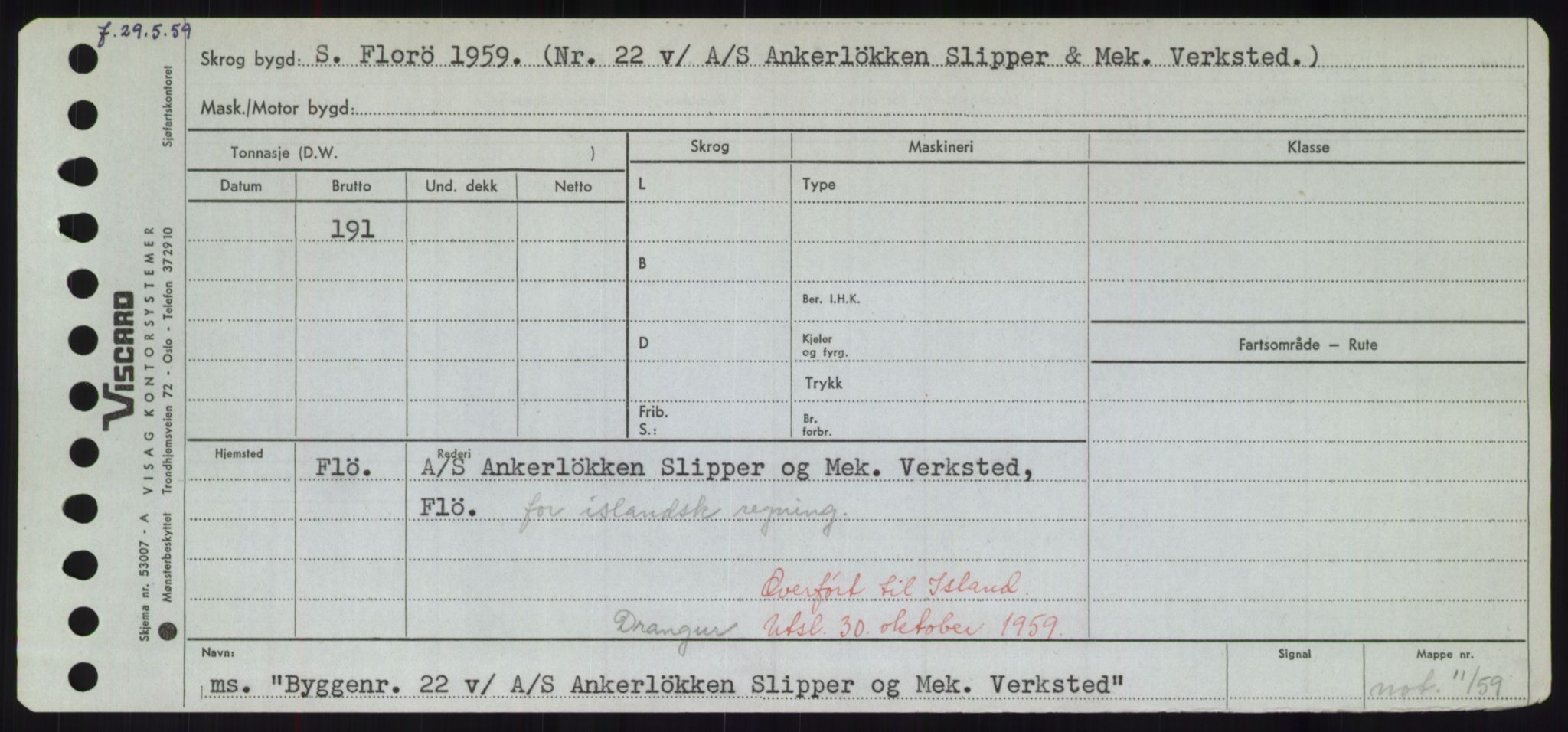 Sjøfartsdirektoratet med forløpere, Skipsmålingen, RA/S-1627/H/Hd/L0005: Fartøy, Br-Byg, p. 701