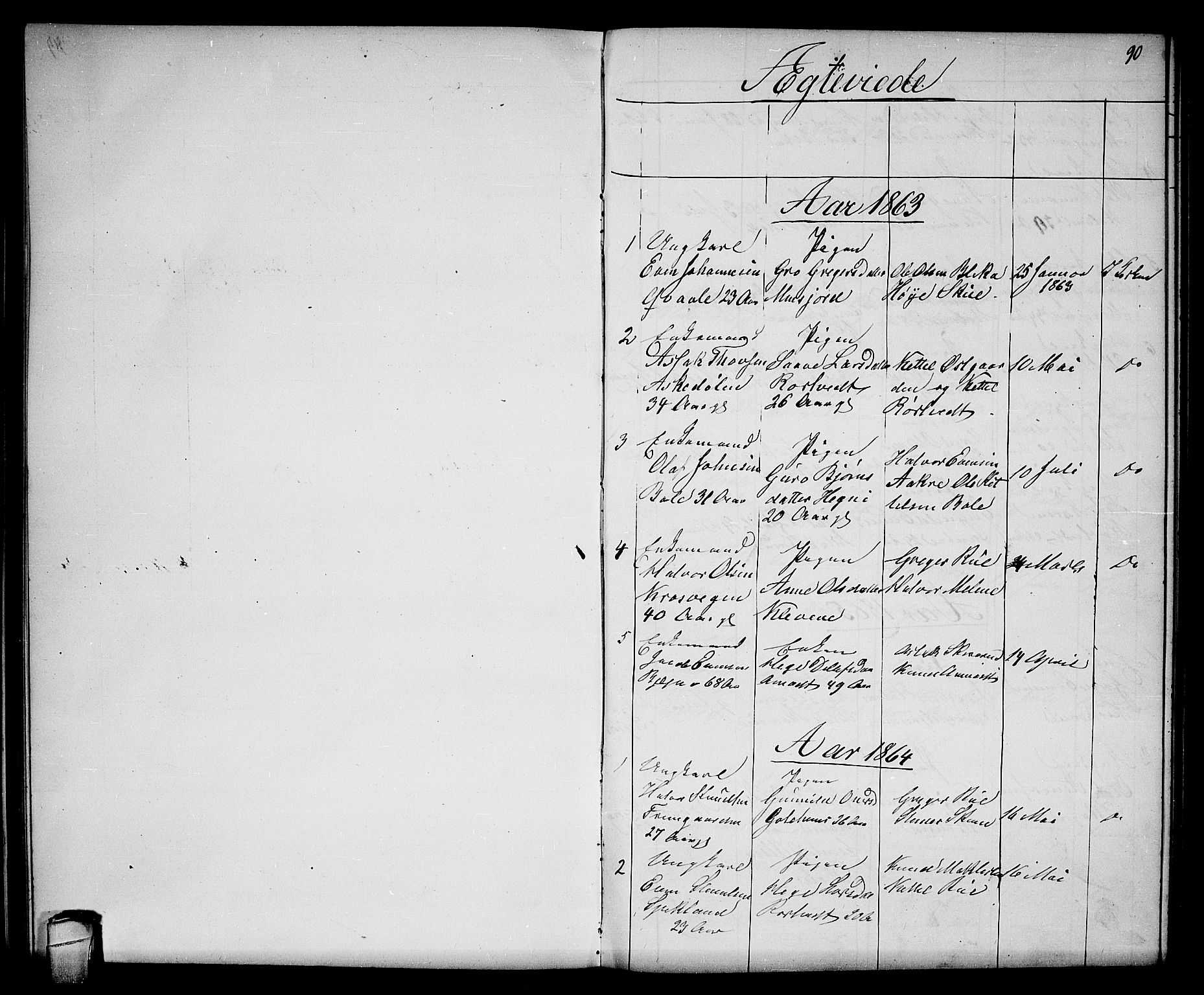 Seljord kirkebøker, SAKO/A-20/G/Gb/L0003: Parish register (copy) no. II 3, 1863-1884, p. 90