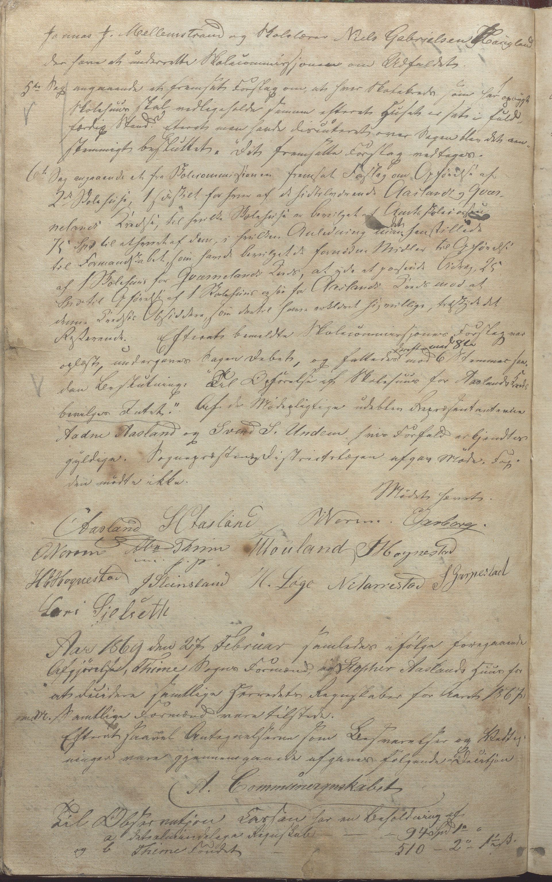 Time kommune - Formannskapet, IKAR/K-100592/A/Aa/L0001: Møtebok, 1837-1873, p. 342