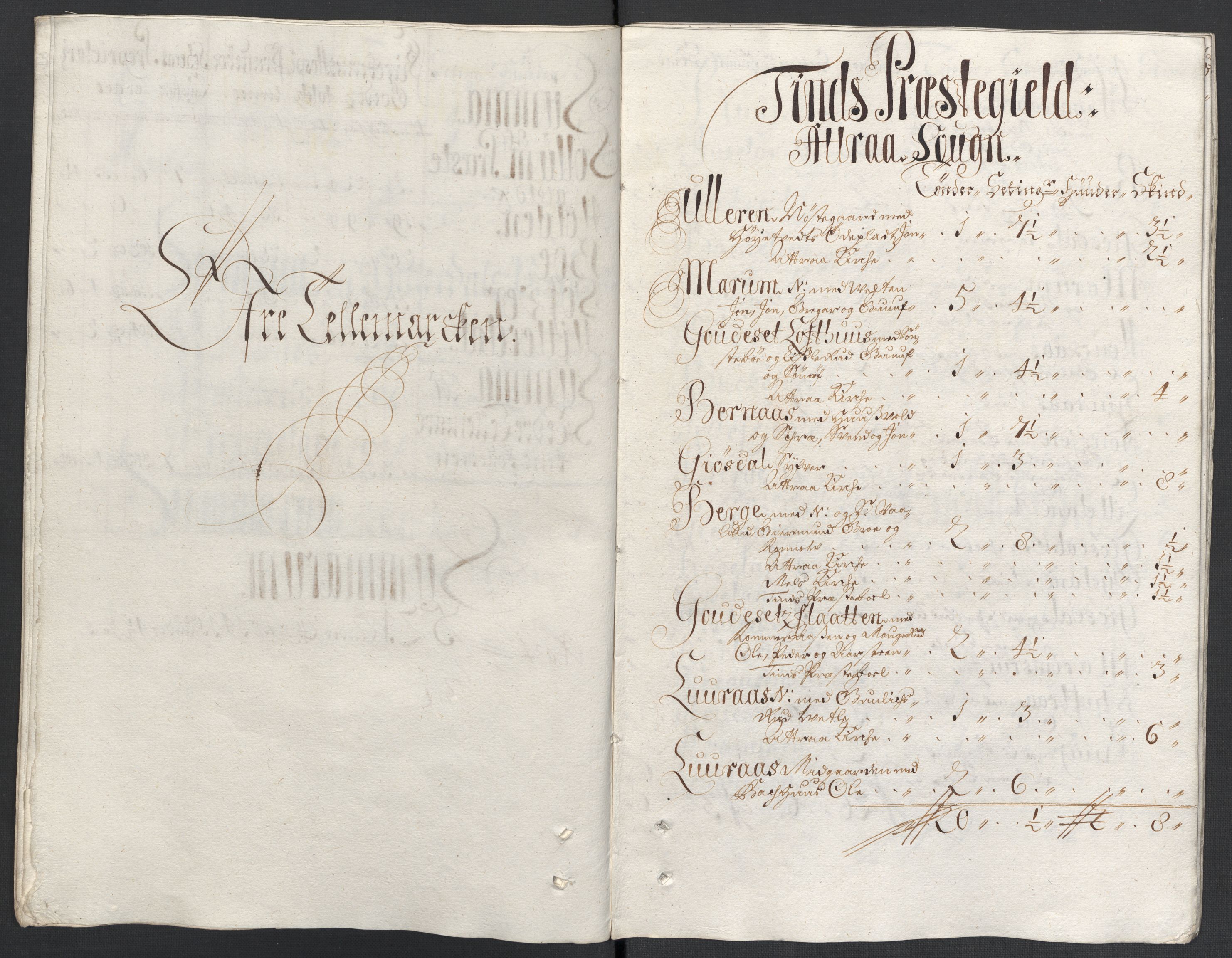 Rentekammeret inntil 1814, Reviderte regnskaper, Fogderegnskap, AV/RA-EA-4092/R36/L2116: Fogderegnskap Øvre og Nedre Telemark og Bamble, 1706-1707, p. 110