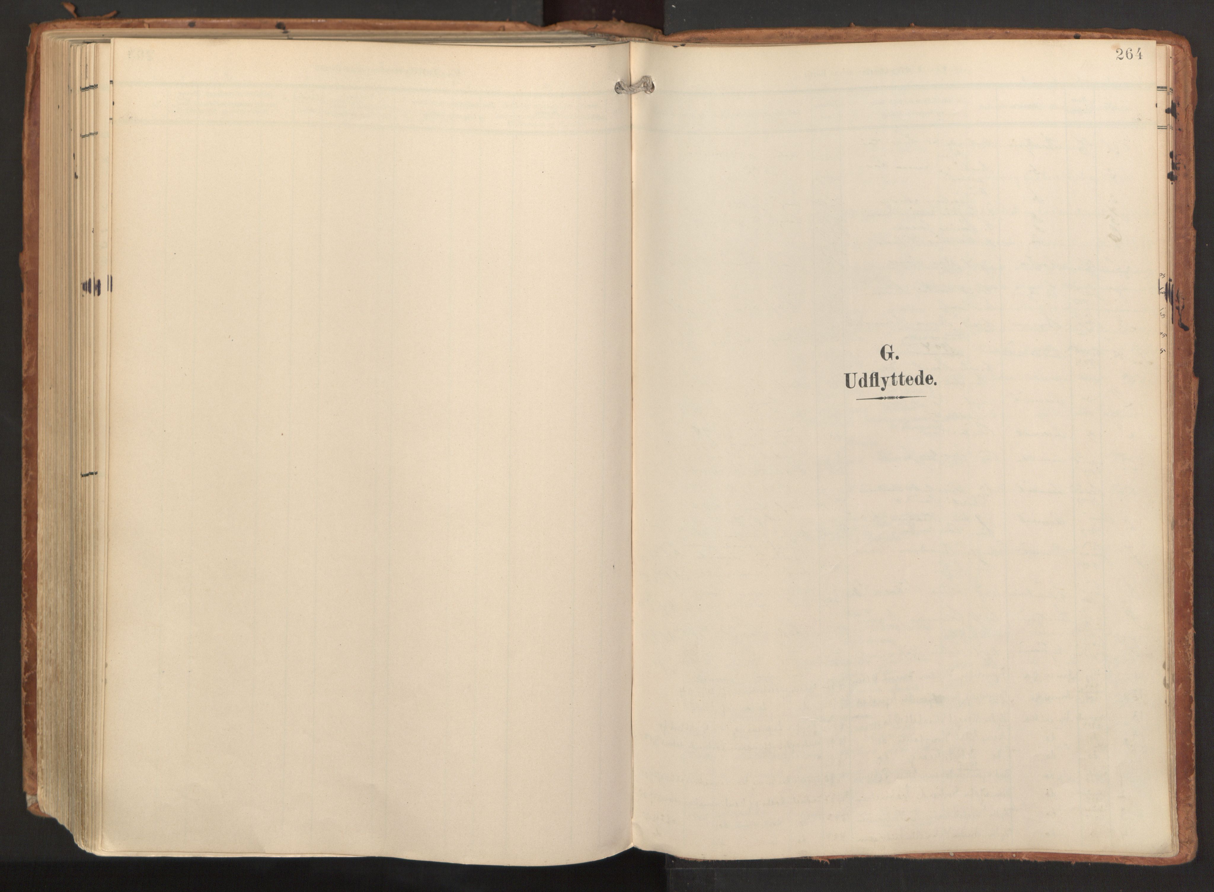 Laksevåg Sokneprestembete, SAB/A-76501/H/Ha/Haa/Haaa/L0001: Parish register (official) no. A 1, 1903-1917, p. 264