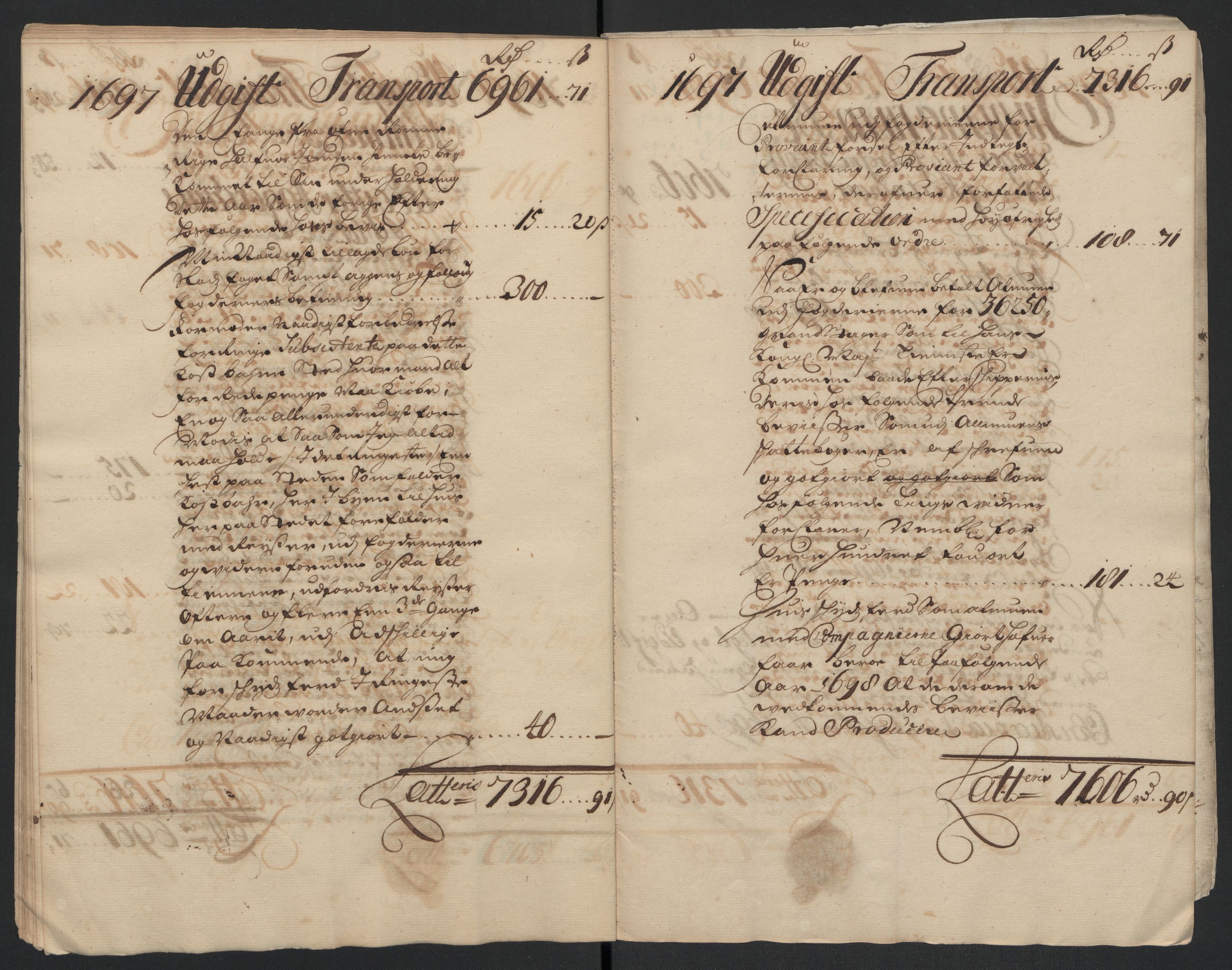 Rentekammeret inntil 1814, Reviderte regnskaper, Fogderegnskap, AV/RA-EA-4092/R10/L0440: Fogderegnskap Aker og Follo, 1696-1697, p. 254