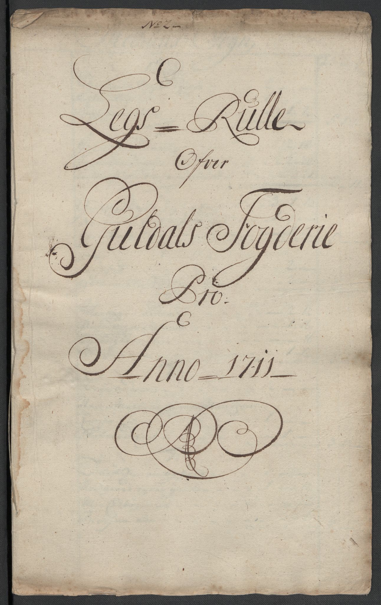 Rentekammeret inntil 1814, Reviderte regnskaper, Fogderegnskap, AV/RA-EA-4092/R60/L3961: Fogderegnskap Orkdal og Gauldal, 1711, p. 314