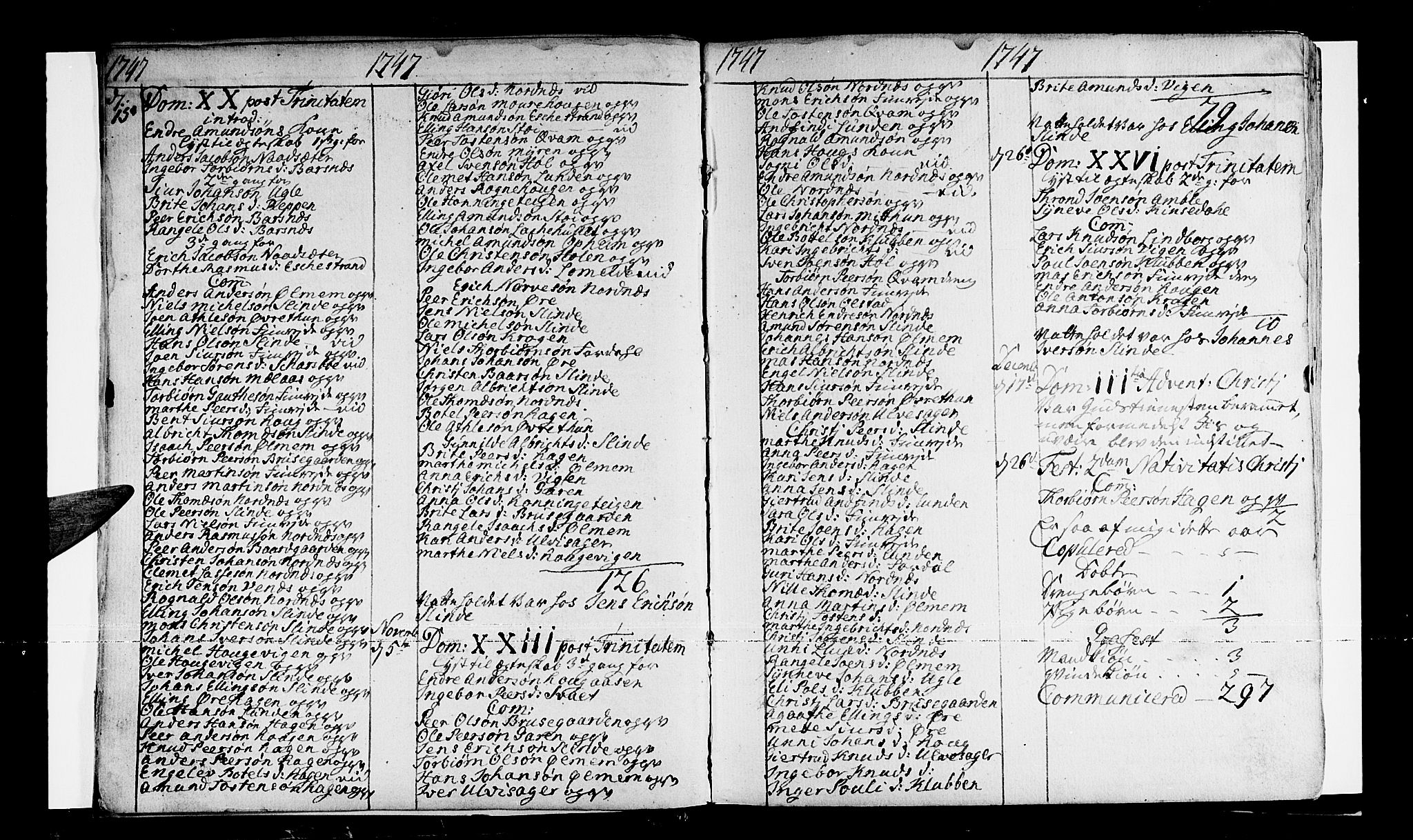 Sogndal sokneprestembete, SAB/A-81301/H/Haa/Haaa/L0004: Parish register (official) no. A 4, 1747-1782, p. 3