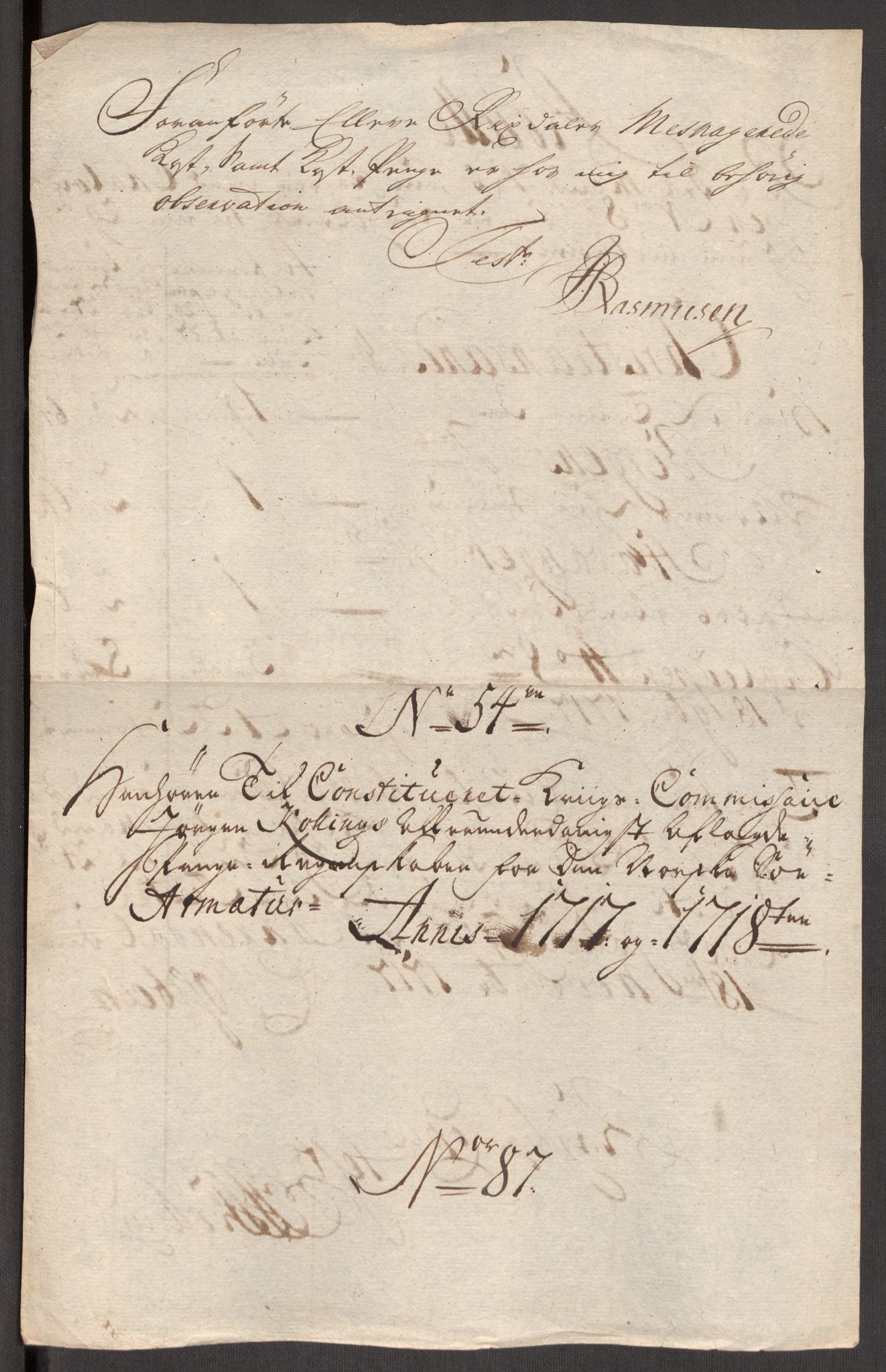 Kommanderende general (KG I) med Det norske krigsdirektorium, AV/RA-EA-5419/E/Eb/L0001: Ruller over noen kompanier som tjenestegjorde på flåten, 1712-1721, p. 473