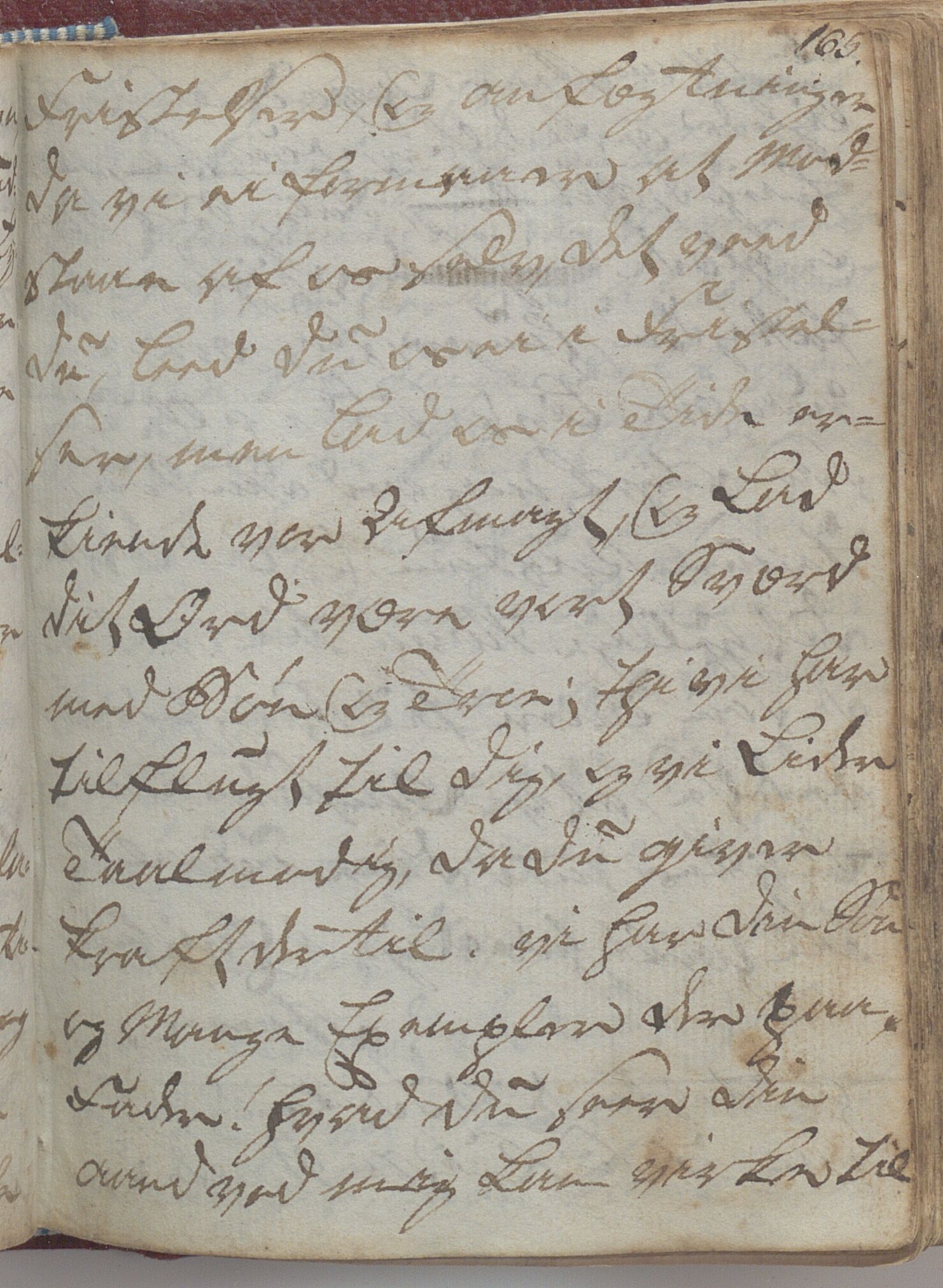 Heggtveitsamlingen, TMF/A-1007/H/L0047/0005: Kopibøker, brev etc.  / "MF I"(Kopibok frå Heggtveits samling), 1800-1823, p. 165