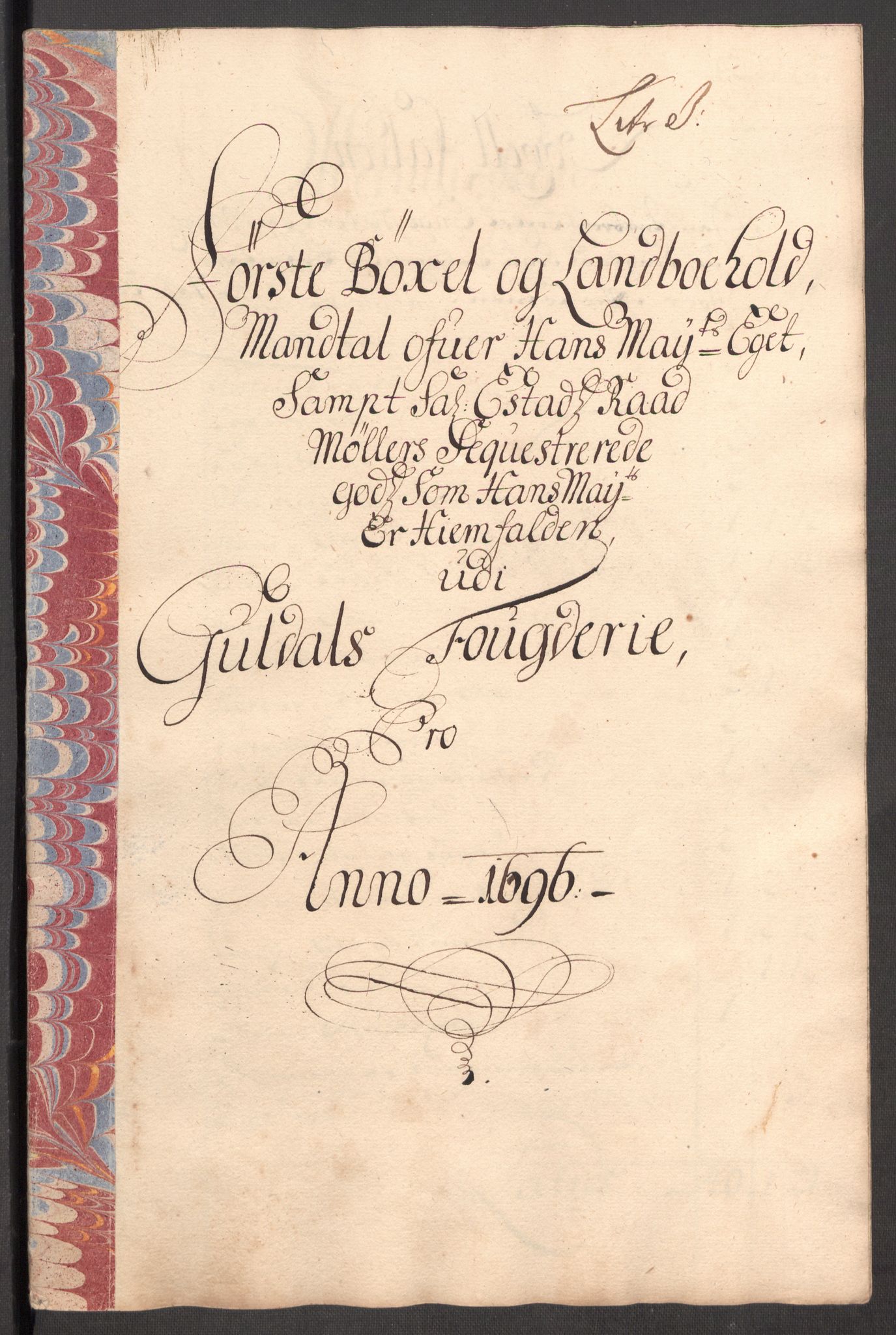 Rentekammeret inntil 1814, Reviderte regnskaper, Fogderegnskap, RA/EA-4092/R60/L3946: Fogderegnskap Orkdal og Gauldal, 1696, p. 368