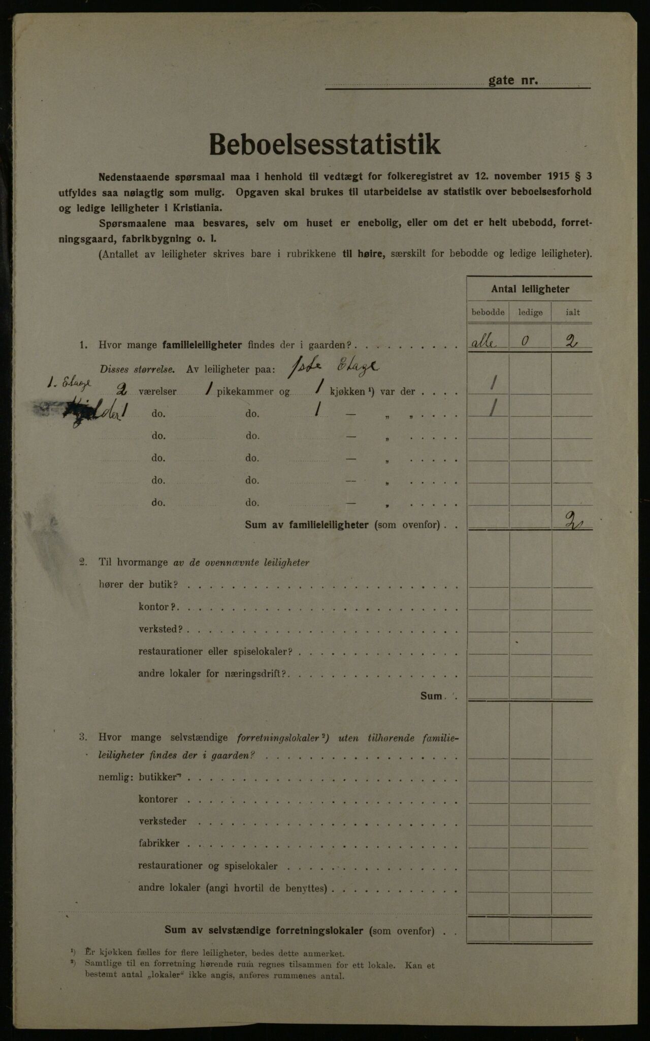 OBA, Municipal Census 1923 for Kristiania, 1923, p. 26155