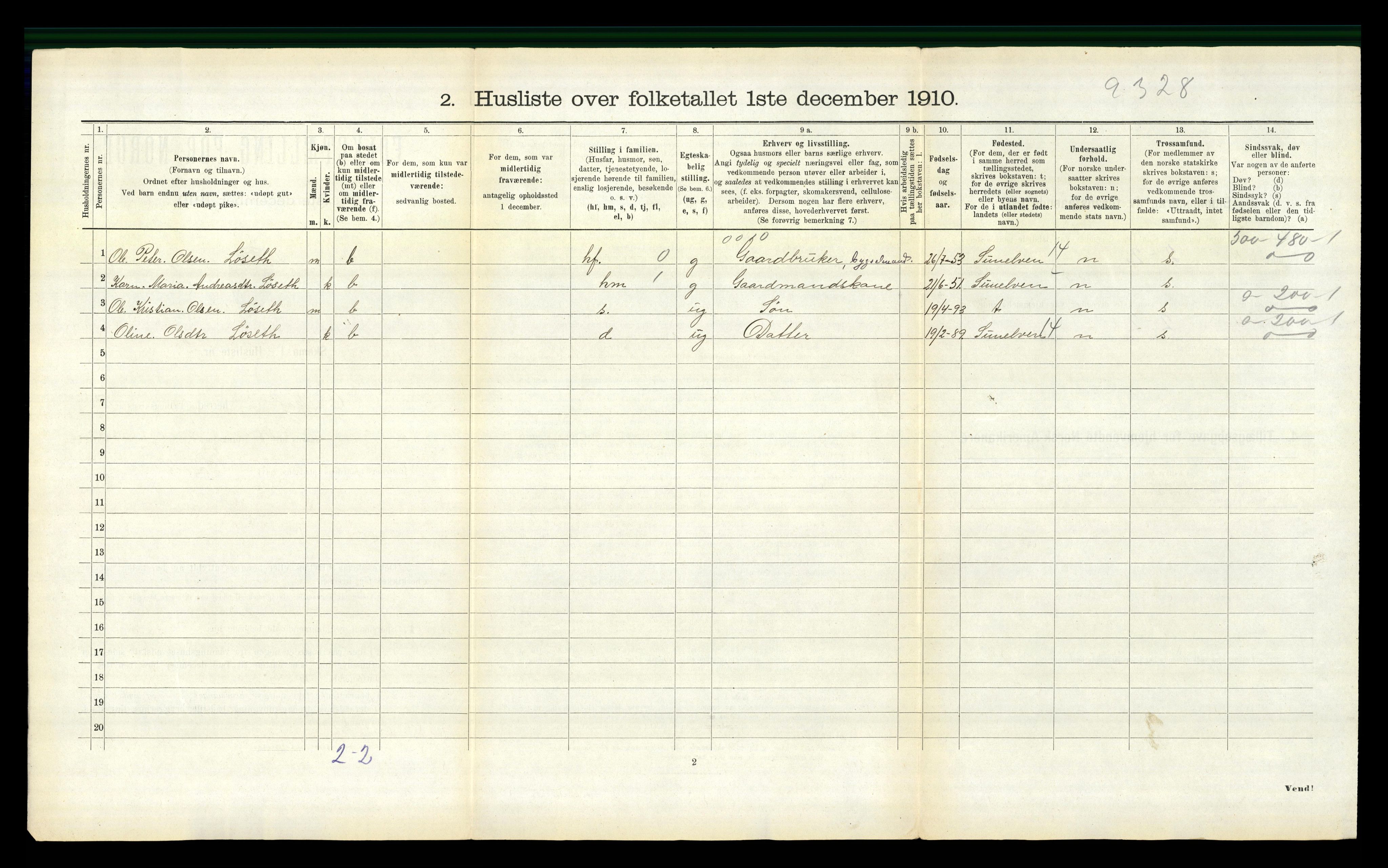 RA, 1910 census for Ørskog, 1910, p. 528