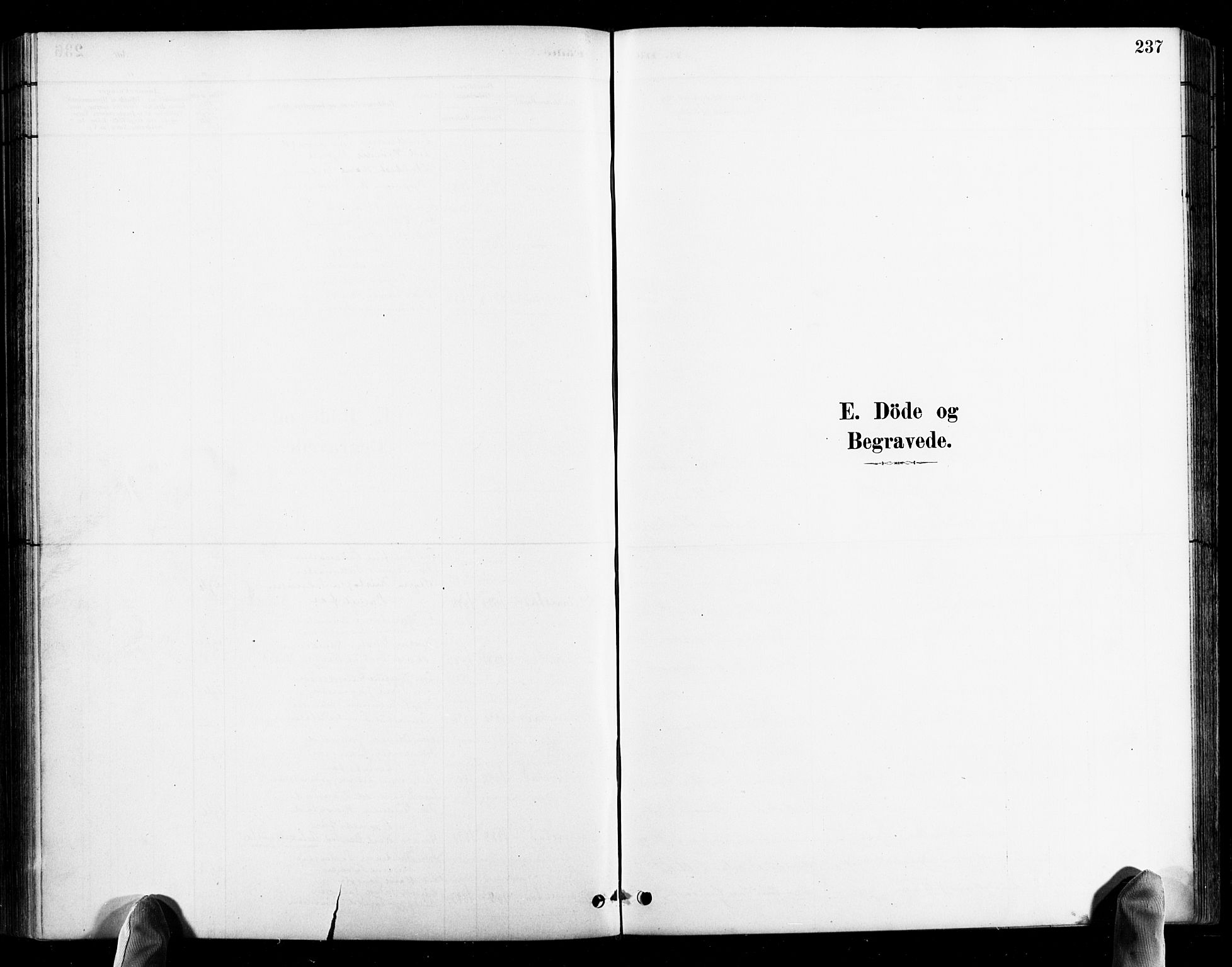 Grimstad sokneprestkontor, SAK/1111-0017/F/Fb/L0001: Parish register (copy) no. B 1, 1881-1922, p. 237