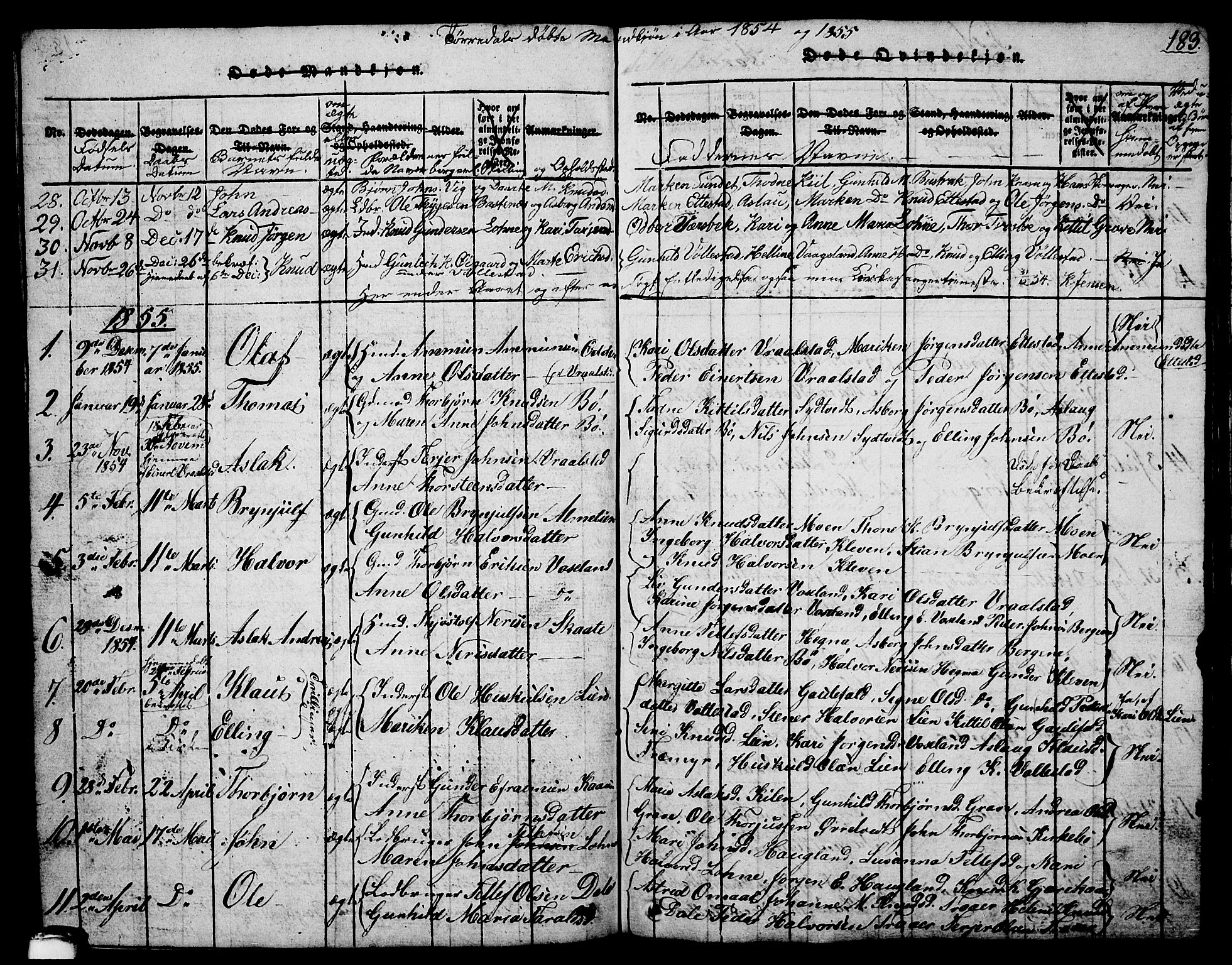 Drangedal kirkebøker, SAKO/A-258/G/Ga/L0001: Parish register (copy) no. I 1 /2, 1814-1856, p. 183
