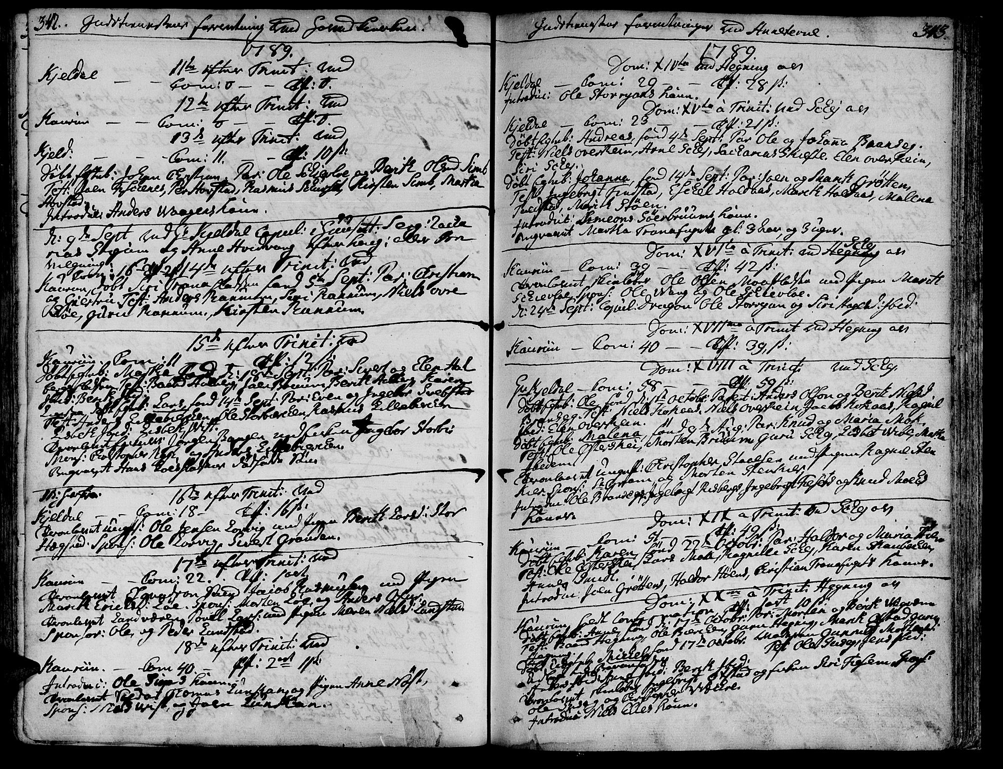 Ministerialprotokoller, klokkerbøker og fødselsregistre - Nord-Trøndelag, SAT/A-1458/735/L0331: Parish register (official) no. 735A02, 1762-1794, p. 342-343