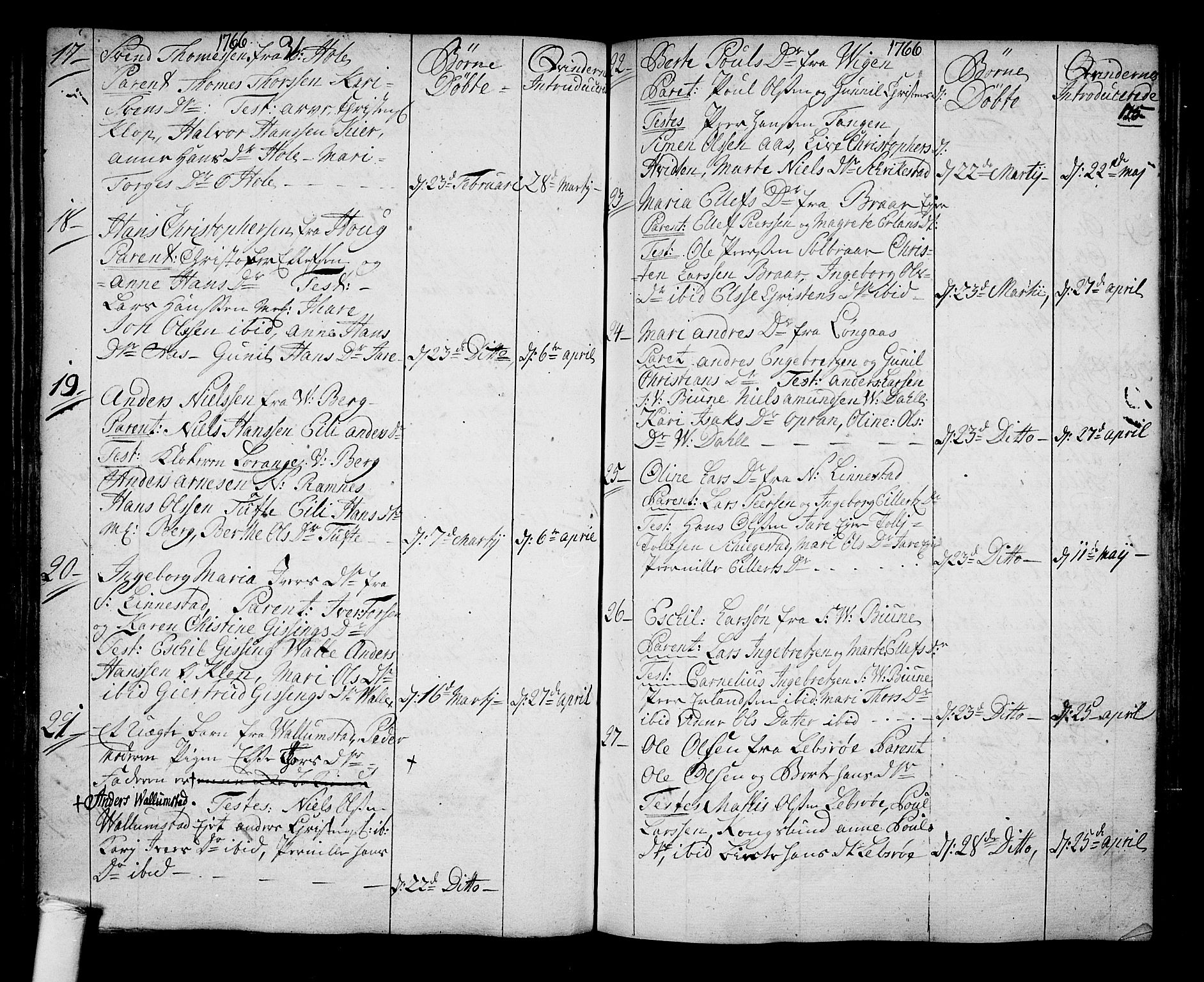 Ramnes kirkebøker, AV/SAKO-A-314/F/Fa/L0001: Parish register (official) no. I 1, 1732-1774, p. 125