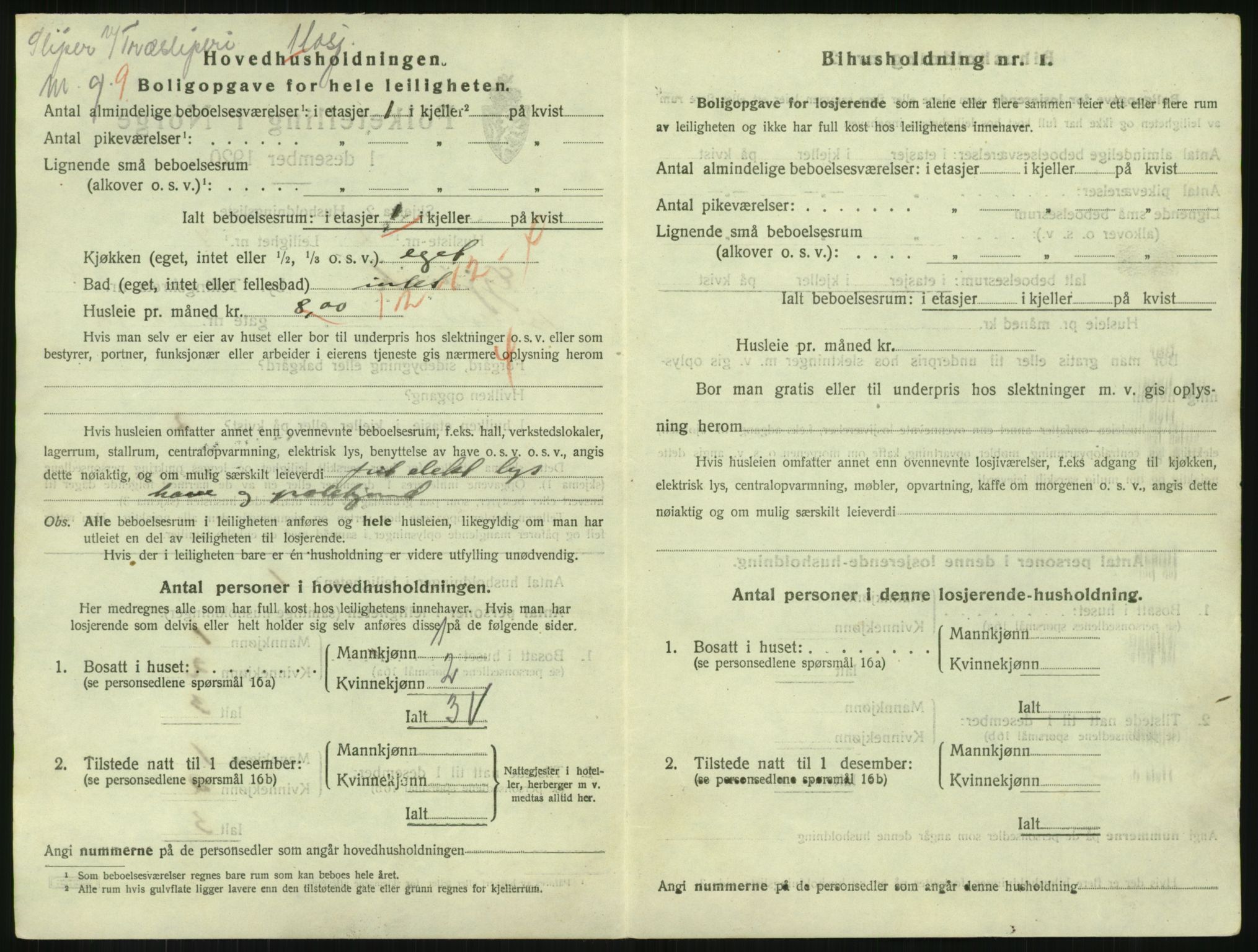 SAH, 1920 census for Gjøvik, 1920, p. 2209