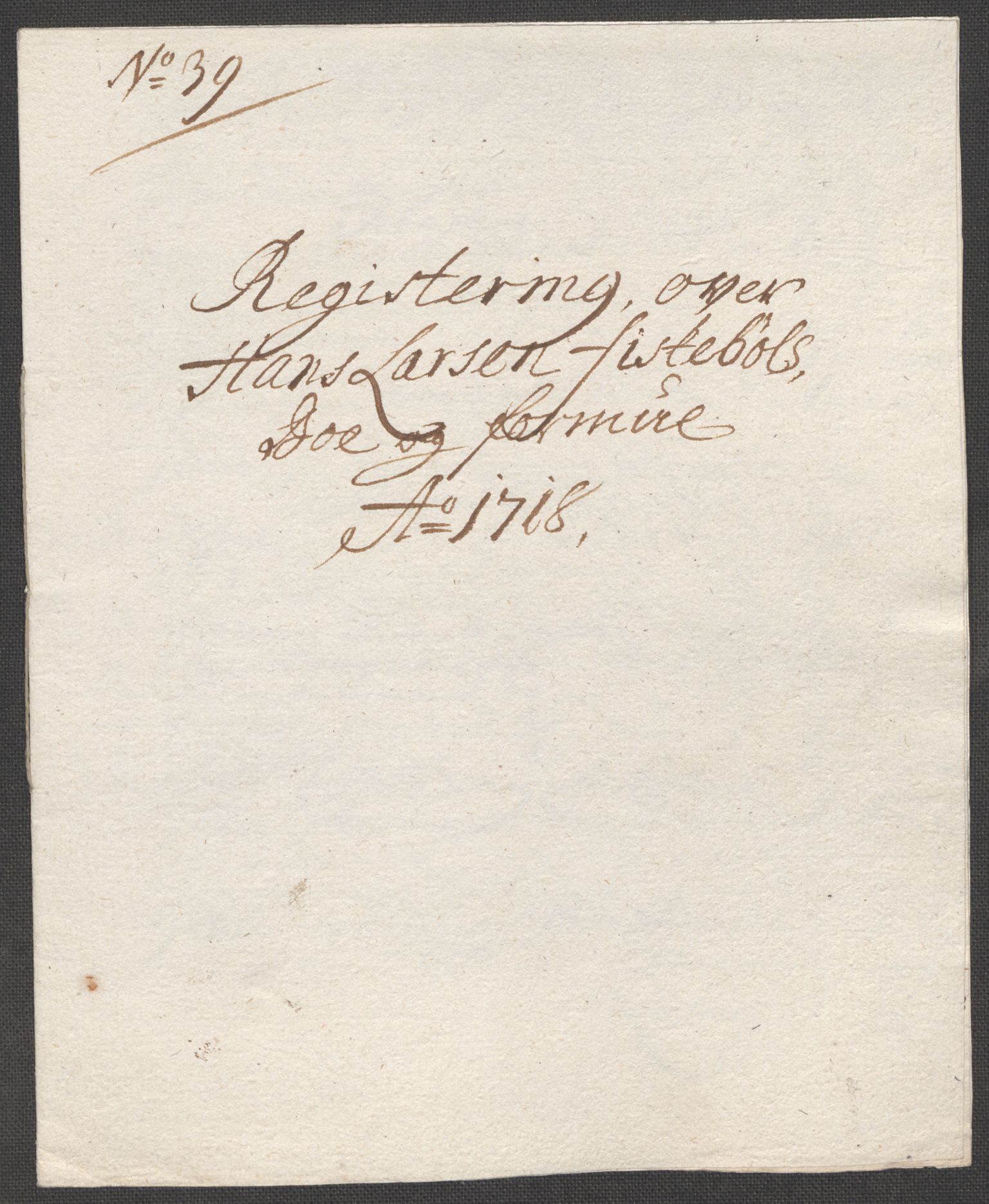 Rentekammeret inntil 1814, Reviderte regnskaper, Fogderegnskap, RA/EA-4092/R67/L4684: Fogderegnskap Vesterålen, Andenes og Lofoten, 1718, p. 282