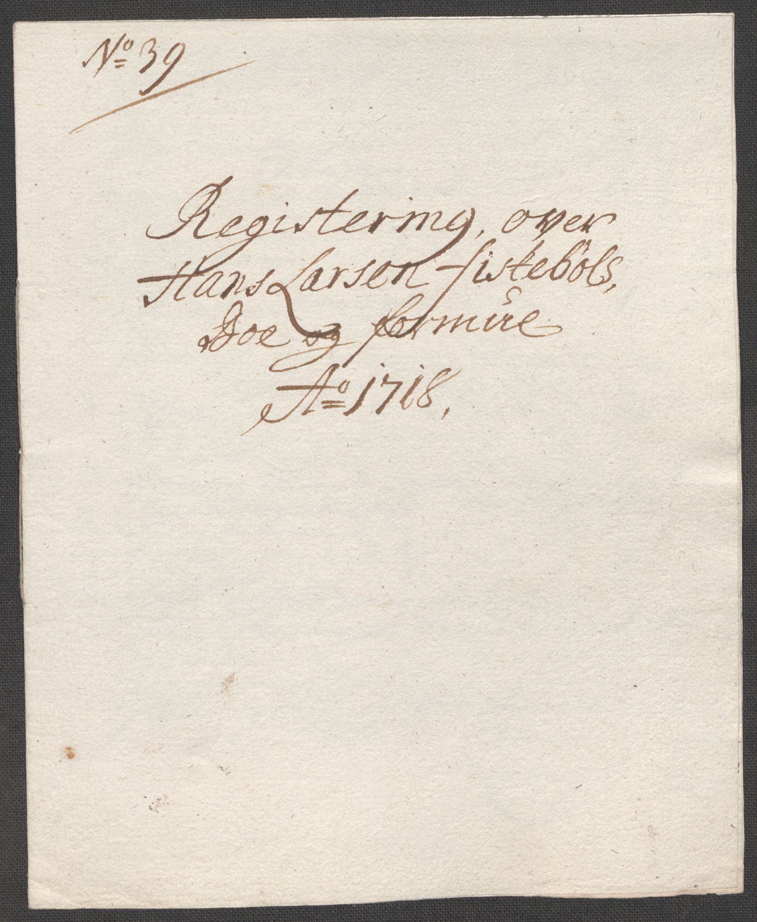 Rentekammeret inntil 1814, Reviderte regnskaper, Fogderegnskap, AV/RA-EA-4092/R67/L4684: Fogderegnskap Vesterålen, Andenes og Lofoten, 1718, p. 282