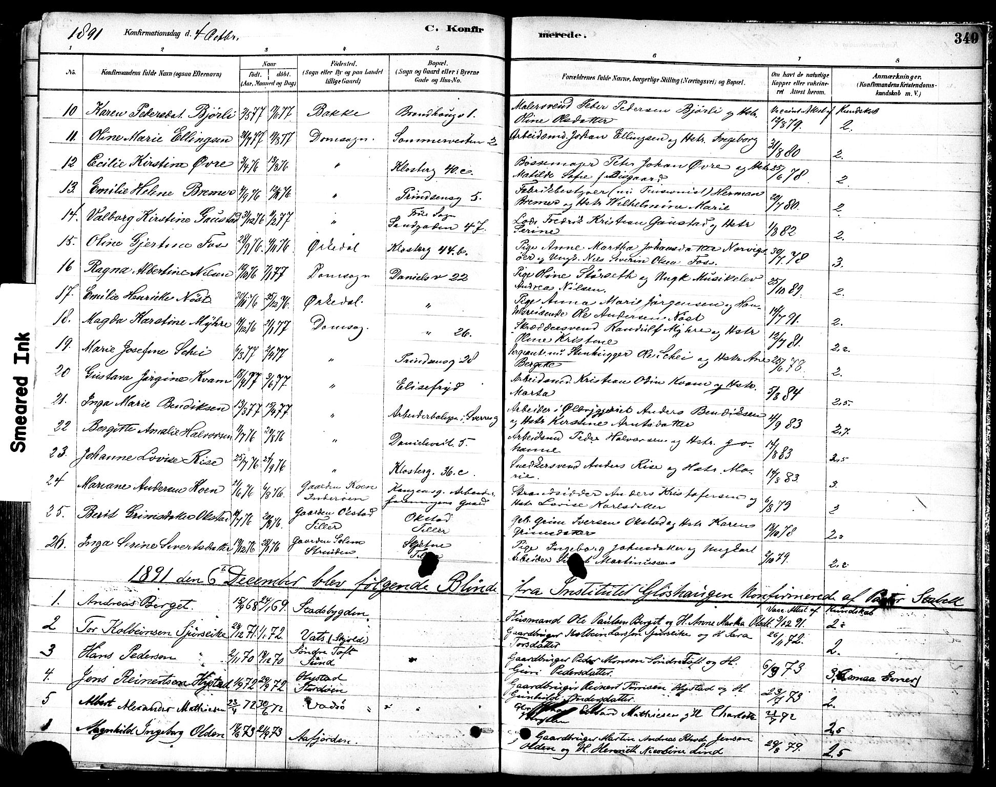 Ministerialprotokoller, klokkerbøker og fødselsregistre - Sør-Trøndelag, AV/SAT-A-1456/601/L0057: Parish register (official) no. 601A25, 1877-1891, p. 349