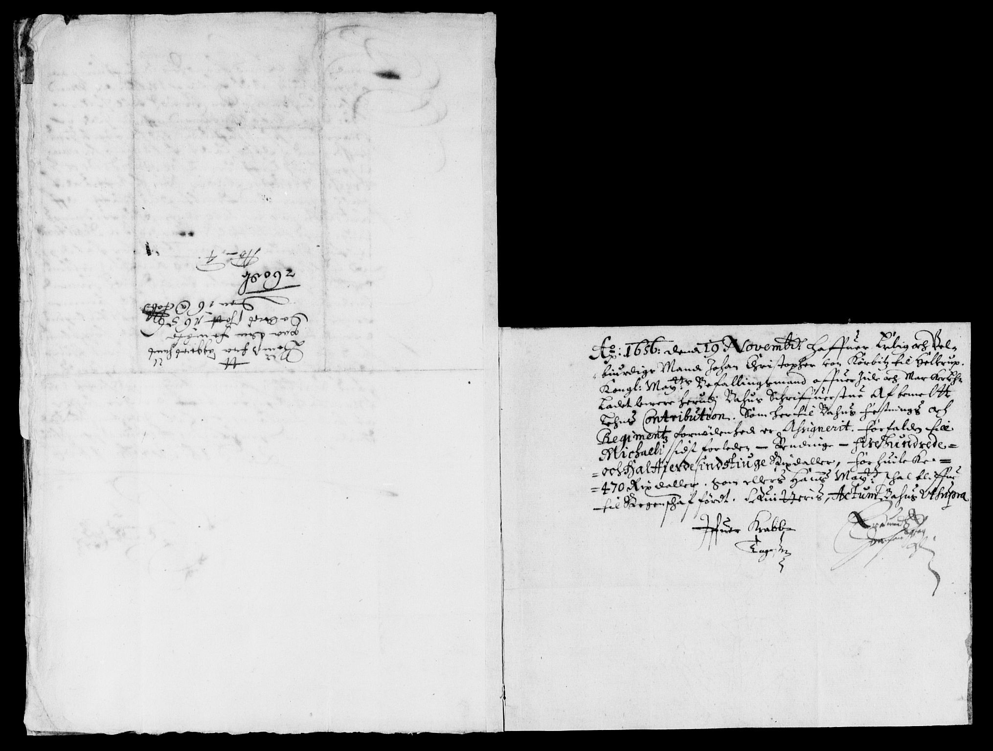 Rentekammeret inntil 1814, Reviderte regnskaper, Lensregnskaper, AV/RA-EA-5023/R/Rb/Rbb/L0006: Idd og Marker len, 1650-1656