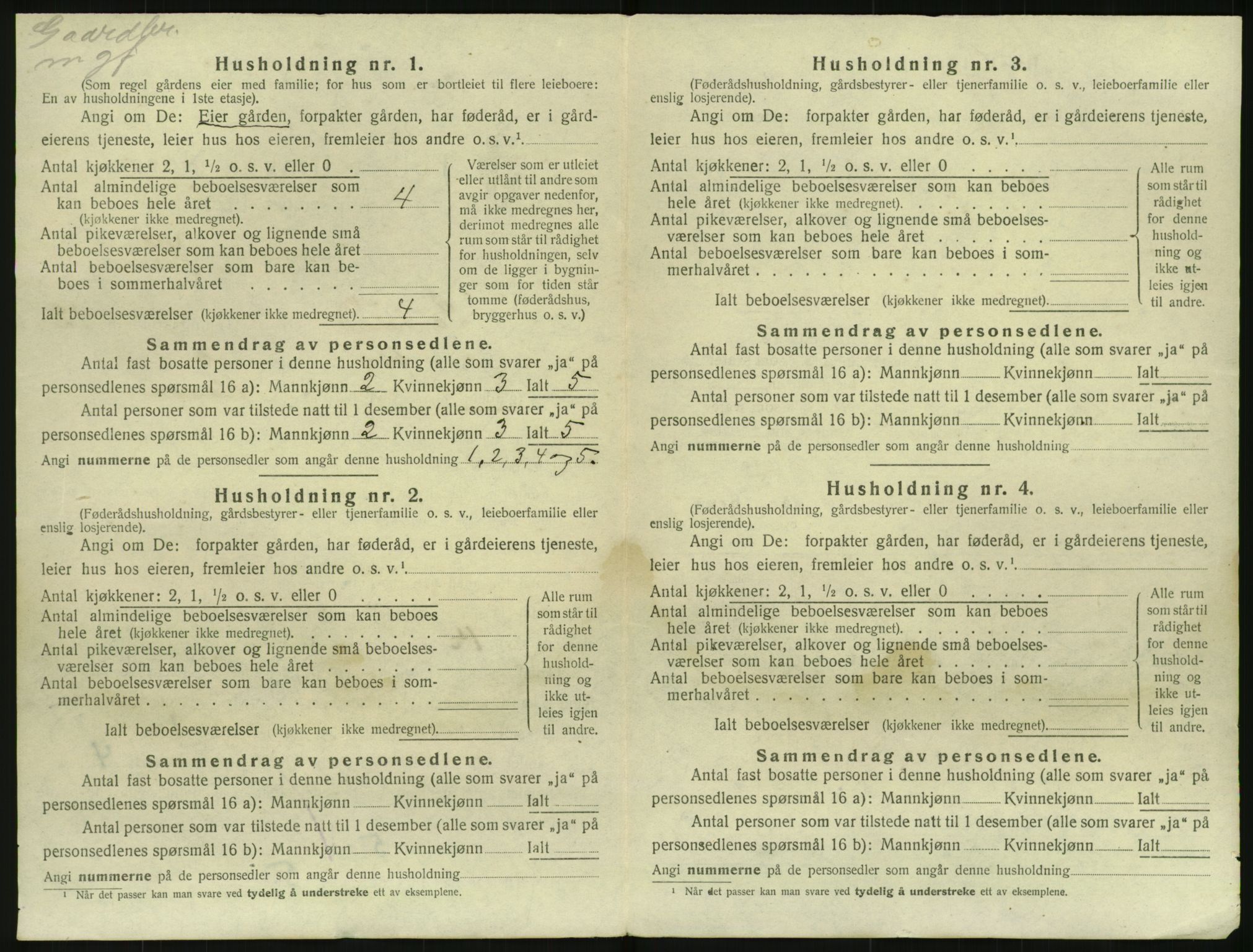 SAKO, 1920 census for Sauherad, 1920, p. 1514