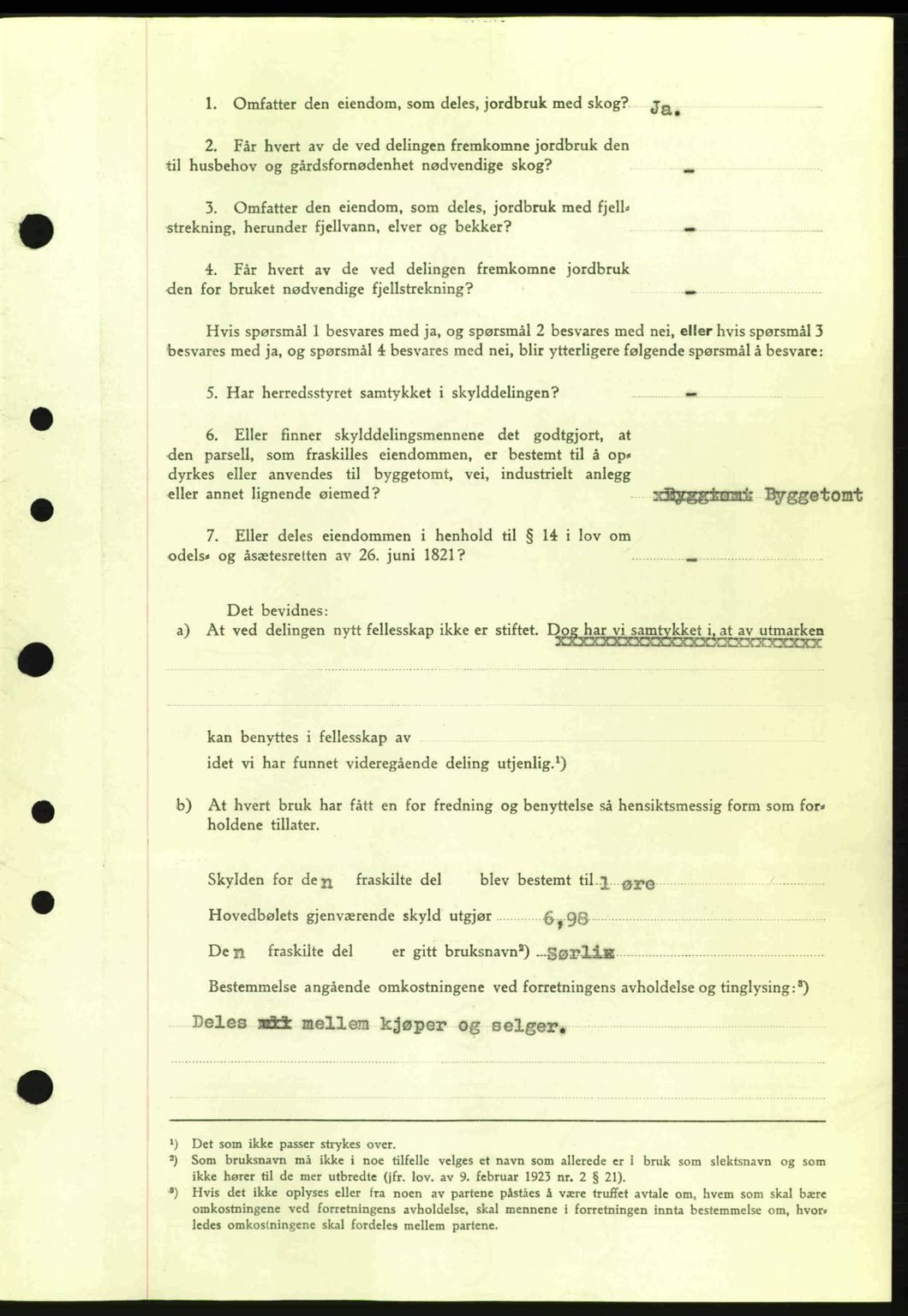 Moss sorenskriveri, SAO/A-10168: Mortgage book no. A9, 1941-1942, Diary no: : 896/1942