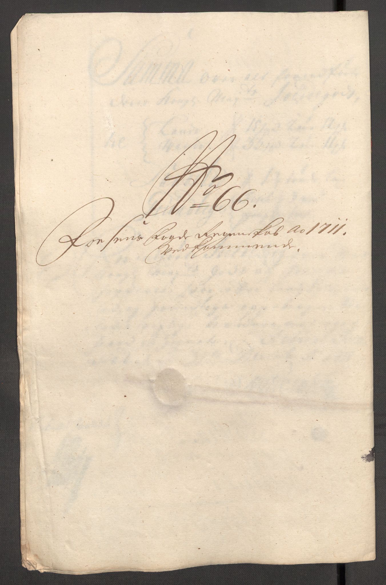 Rentekammeret inntil 1814, Reviderte regnskaper, Fogderegnskap, AV/RA-EA-4092/R57/L3860: Fogderegnskap Fosen, 1711, p. 148