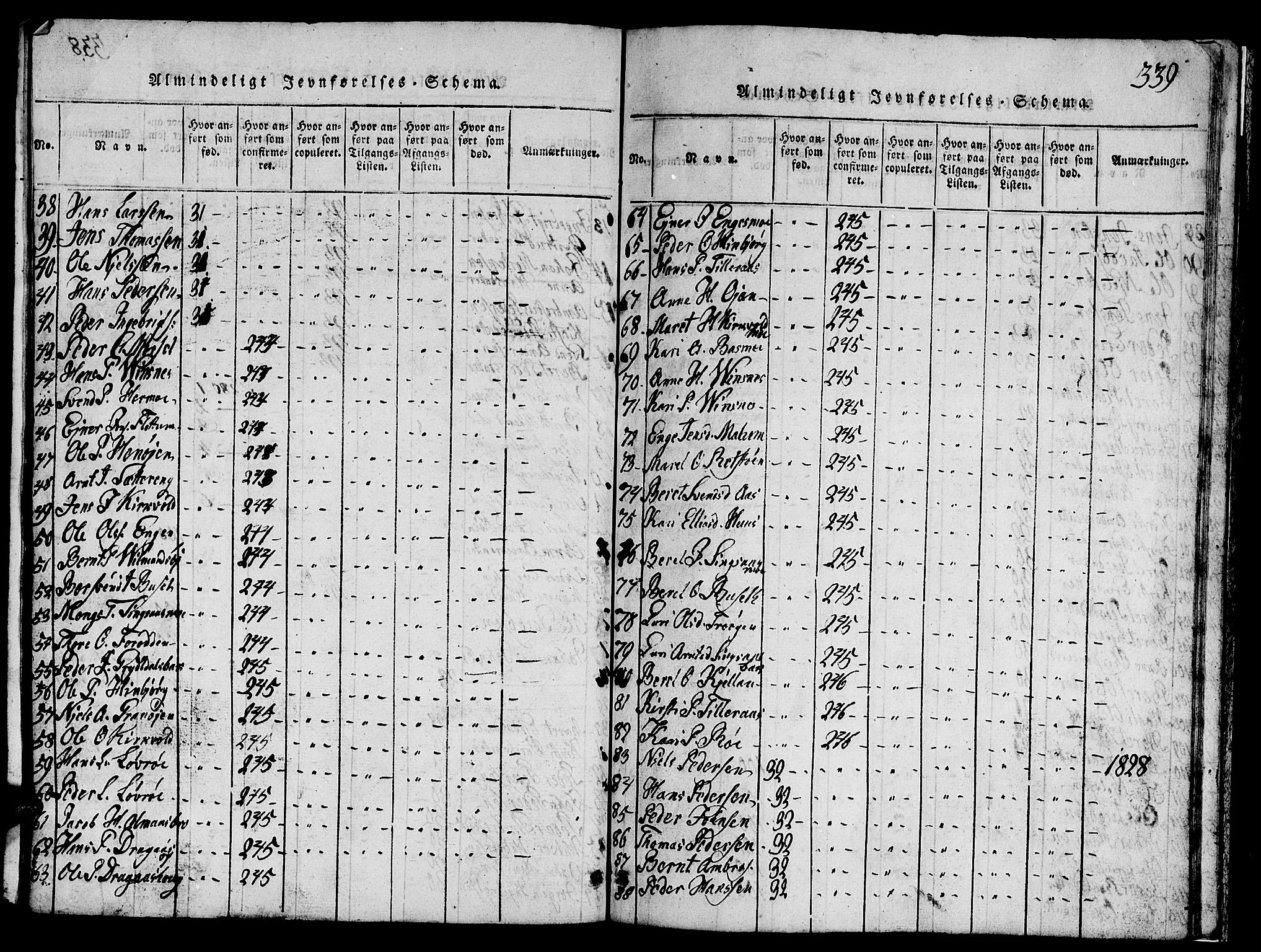 Ministerialprotokoller, klokkerbøker og fødselsregistre - Sør-Trøndelag, SAT/A-1456/688/L1026: Parish register (copy) no. 688C01, 1817-1860, p. 339
