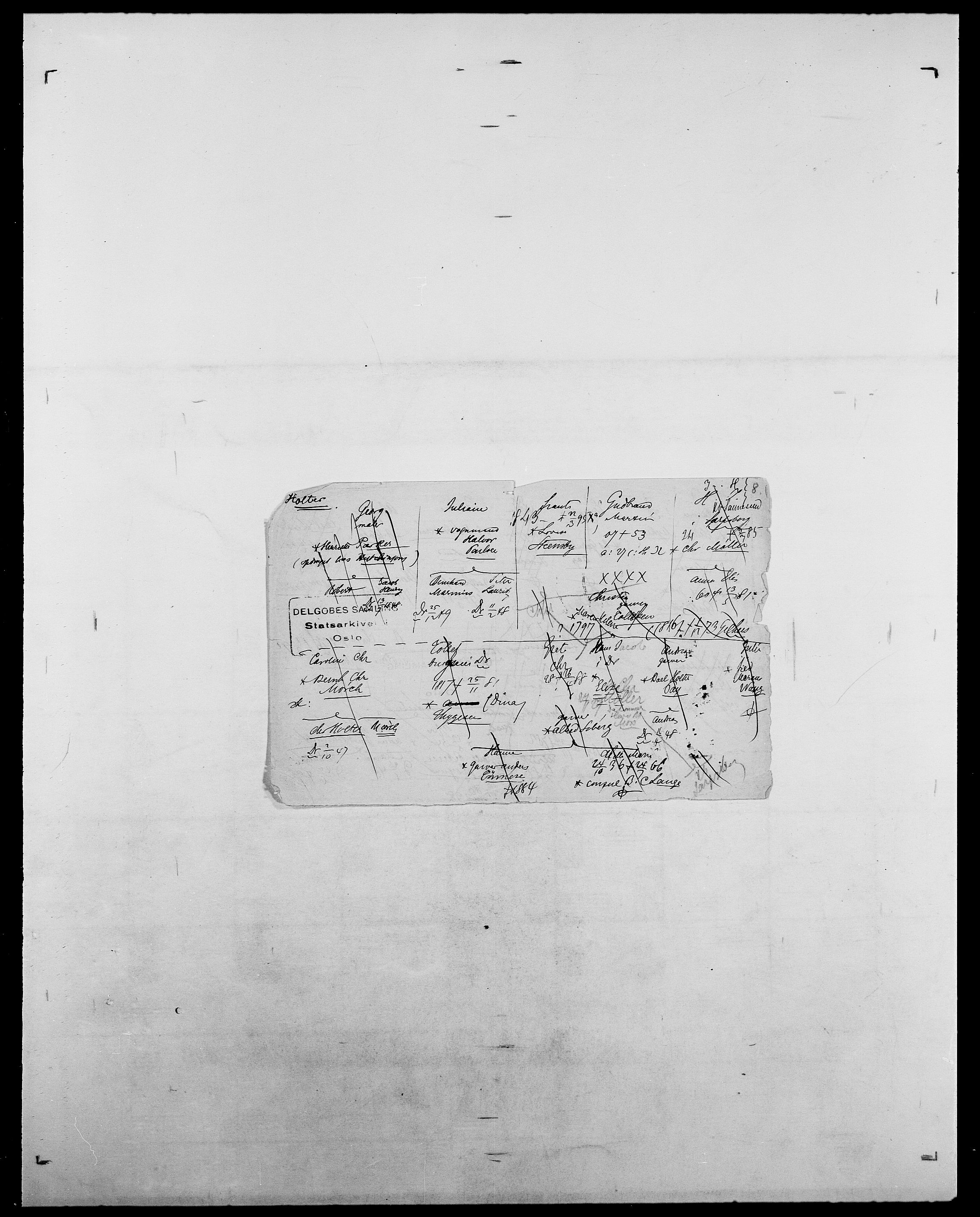 Delgobe, Charles Antoine - samling, AV/SAO-PAO-0038/D/Da/L0018: Hoch - Howert, p. 847