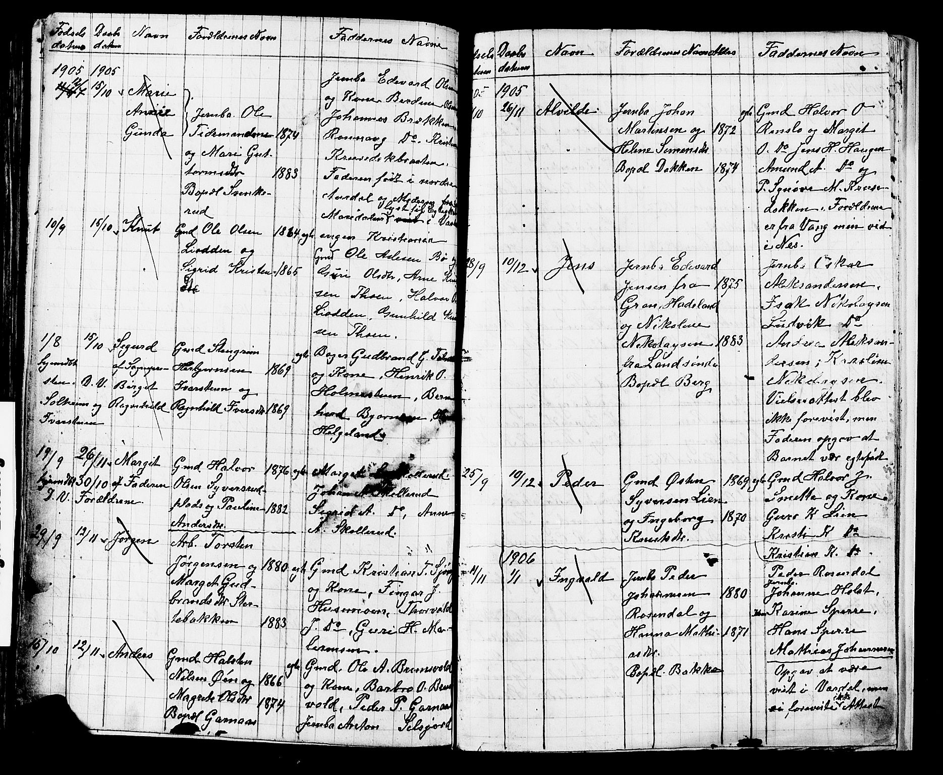 Nes kirkebøker, AV/SAKO-A-236/G/Ga/L0003: Parish register (copy) no. I 3, 1889-1909