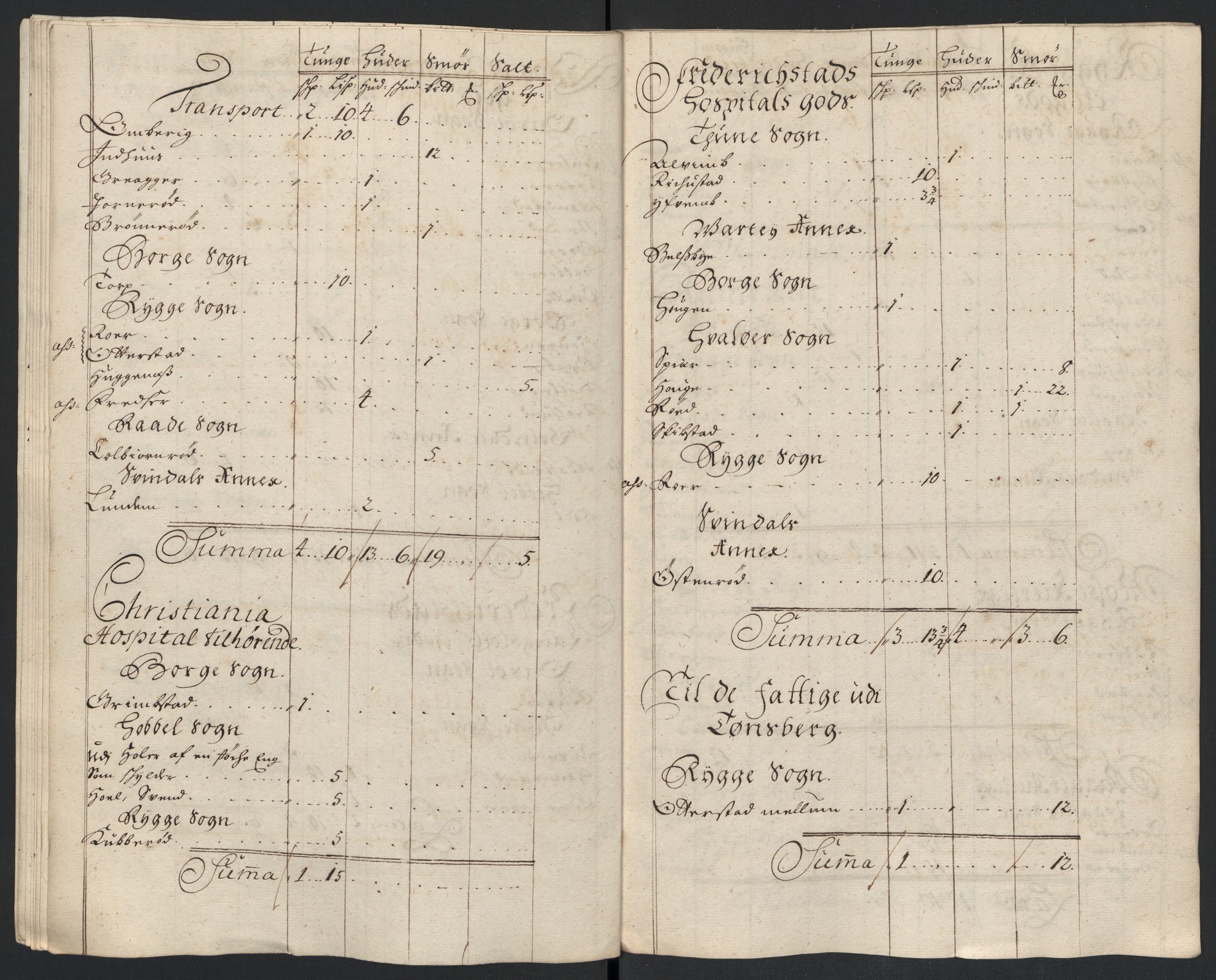 Rentekammeret inntil 1814, Reviderte regnskaper, Fogderegnskap, AV/RA-EA-4092/R04/L0134: Fogderegnskap Moss, Onsøy, Tune, Veme og Åbygge, 1707-1708, p. 134